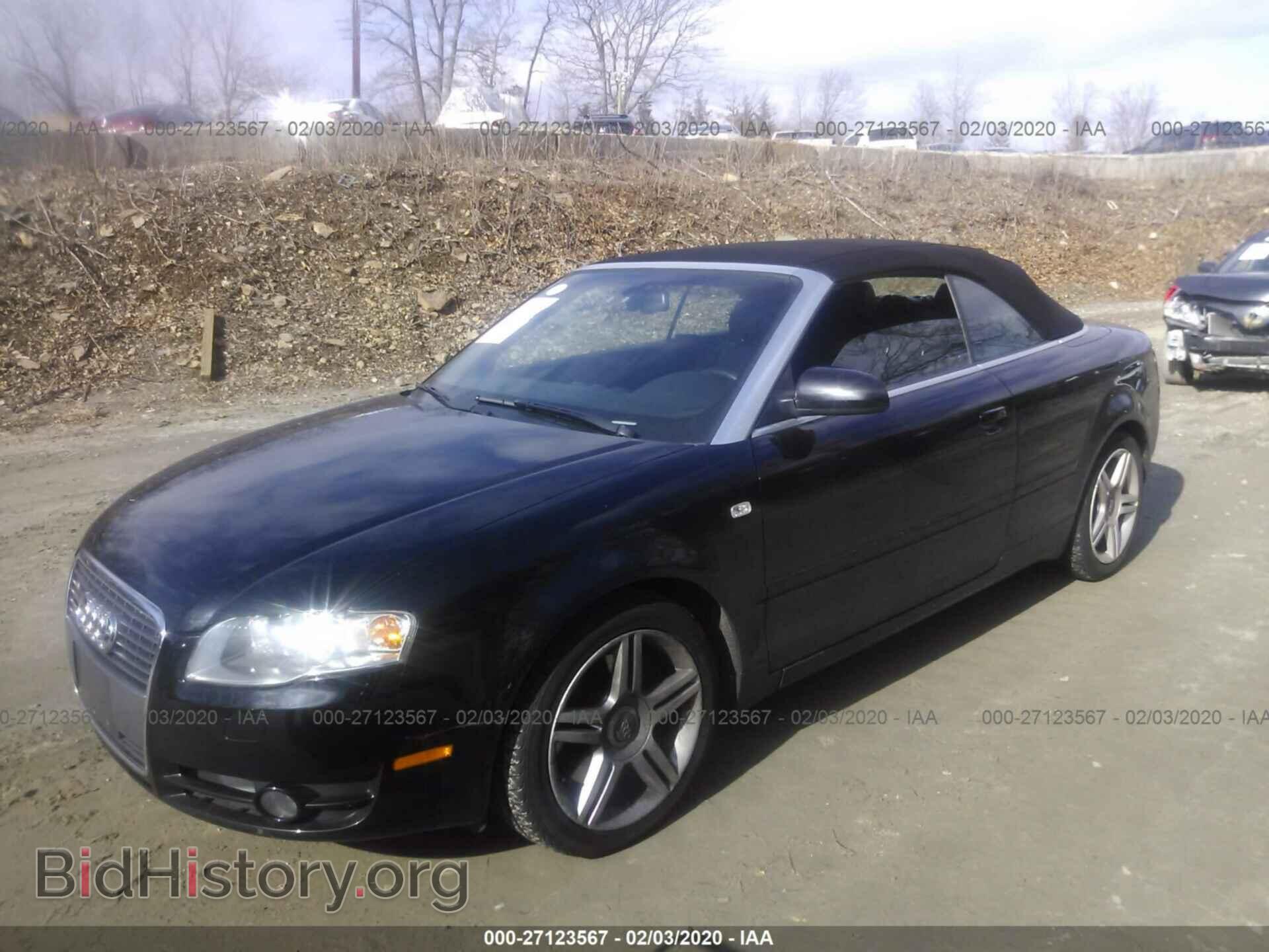 2007 AUDI A4 - VIN: WAUDF48H87K019733 - Фото 2
