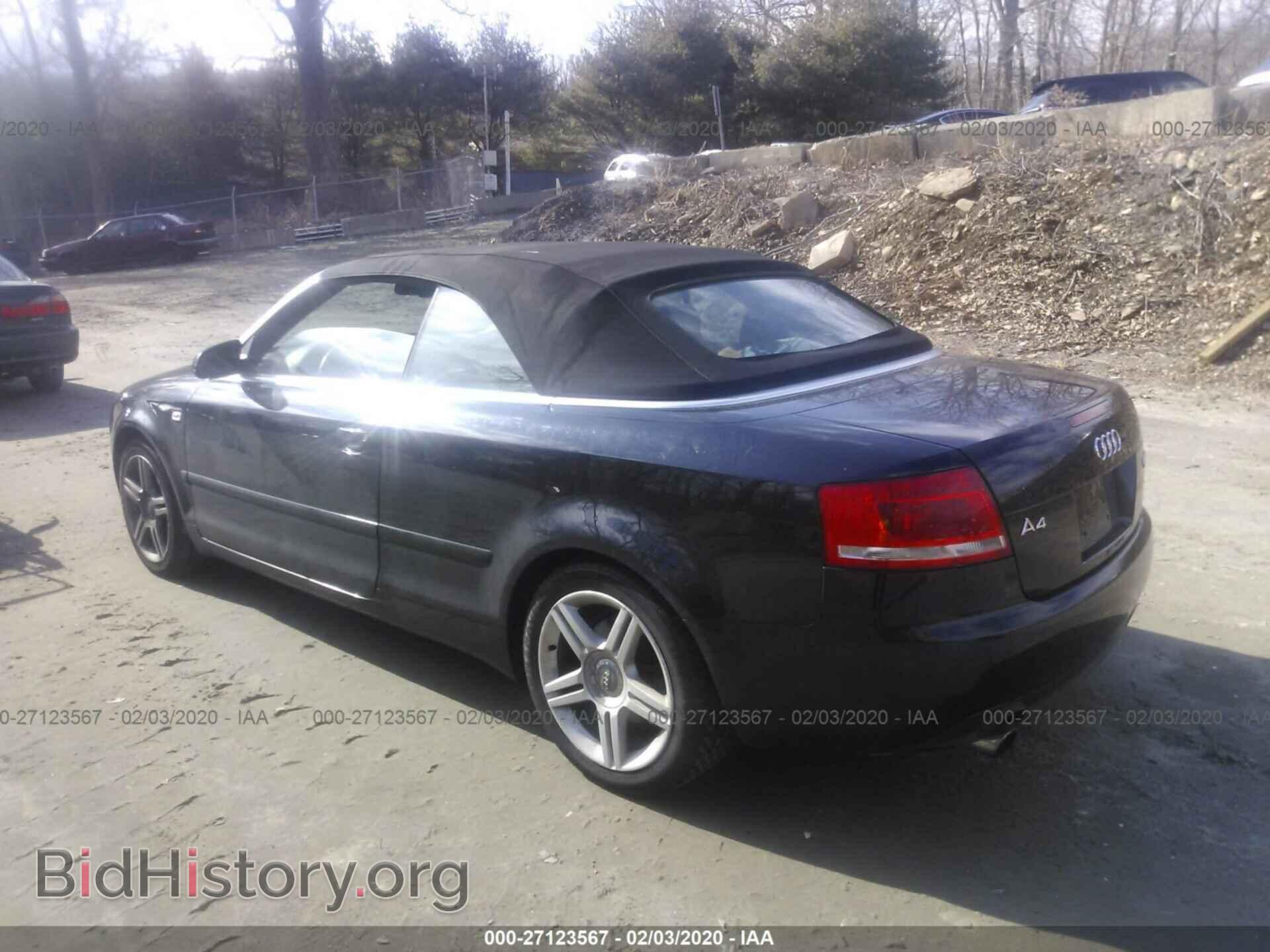 2007 AUDI A4 - VIN: WAUDF48H87K019733 - Фото 3