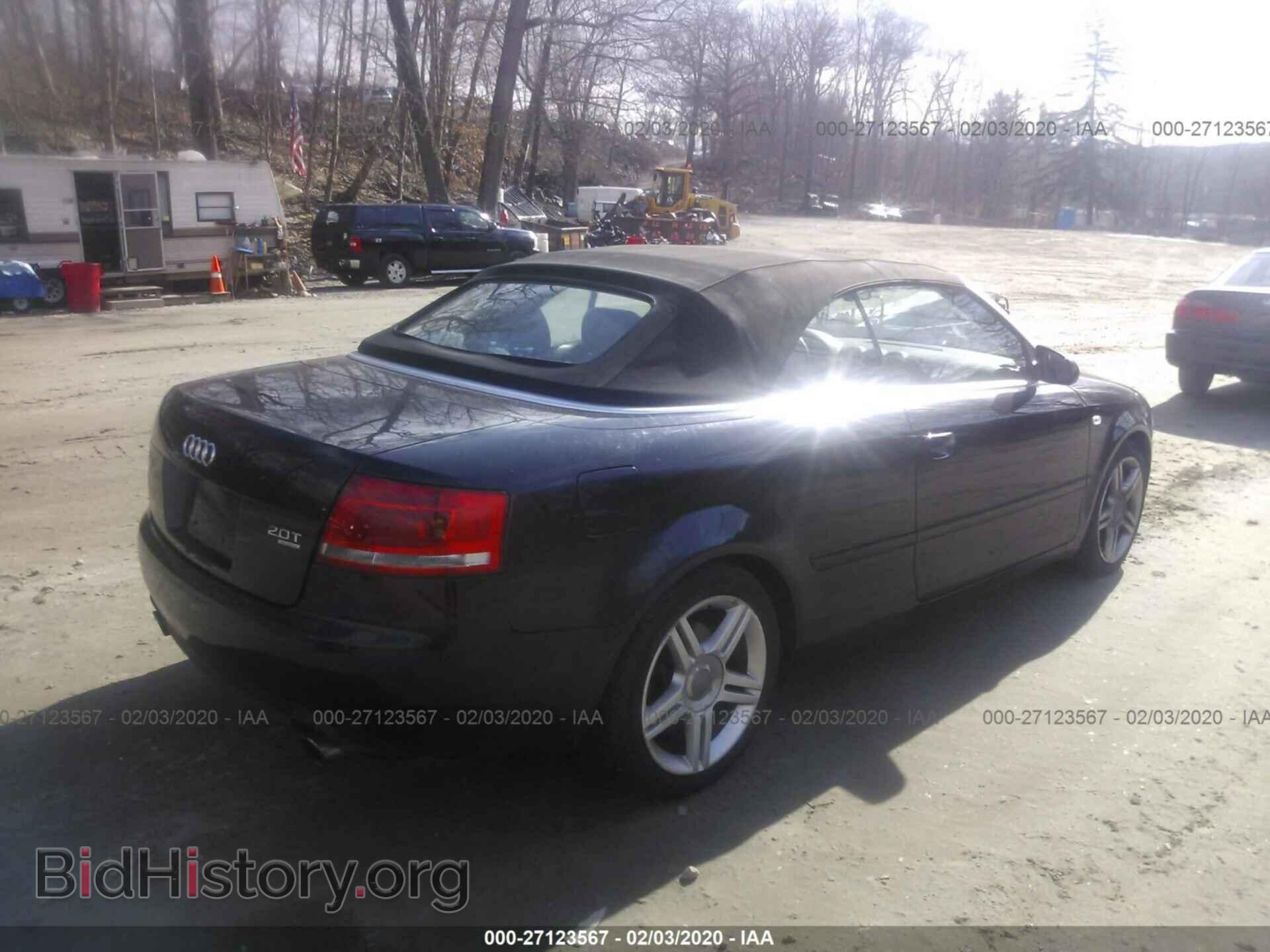 2007 AUDI A4 - VIN: WAUDF48H87K019733 - Фото 4