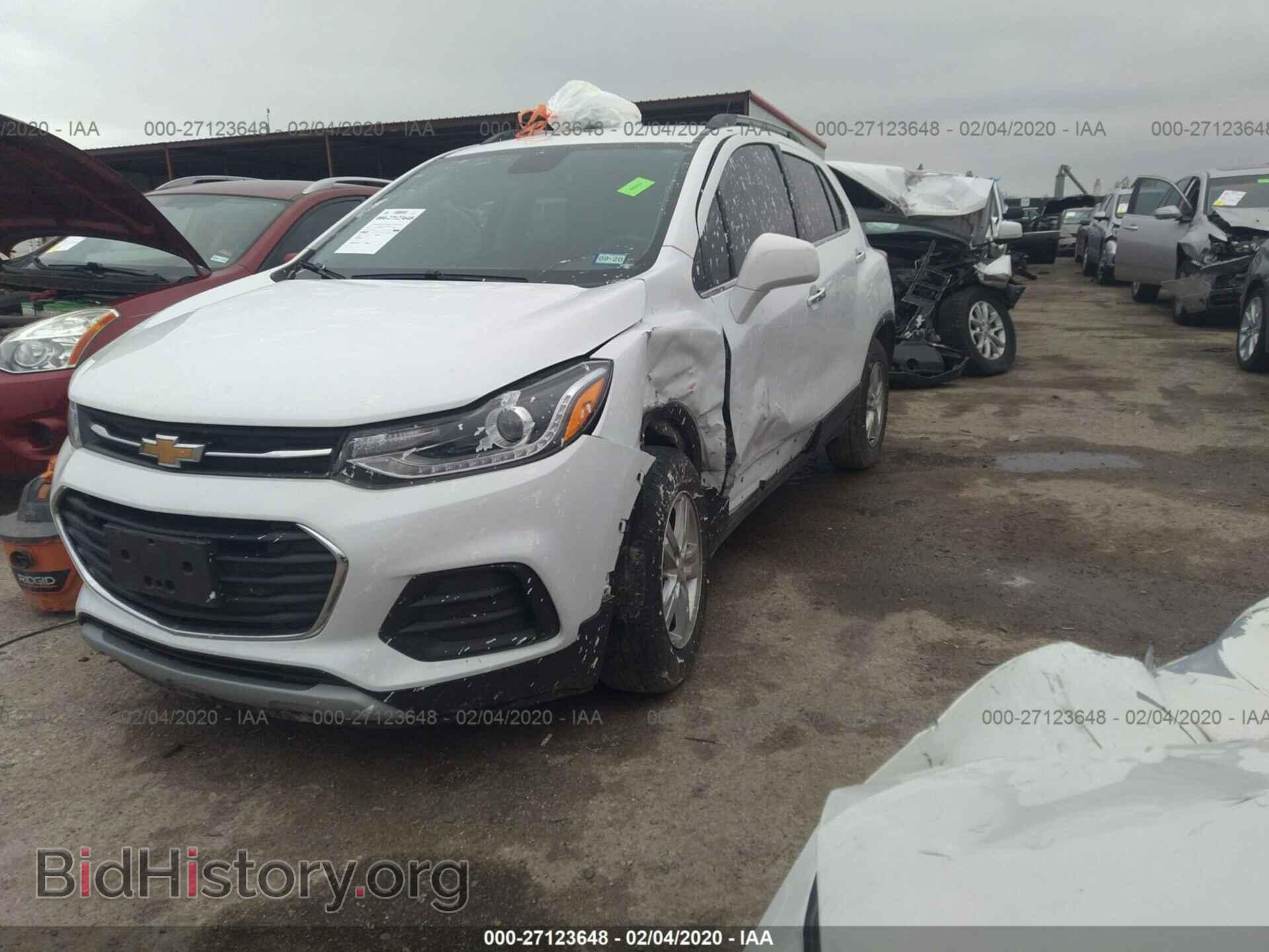 2018 CHEVROLET TRAX - VIN: KL7CJLSB3JB726691 - Фото 2
