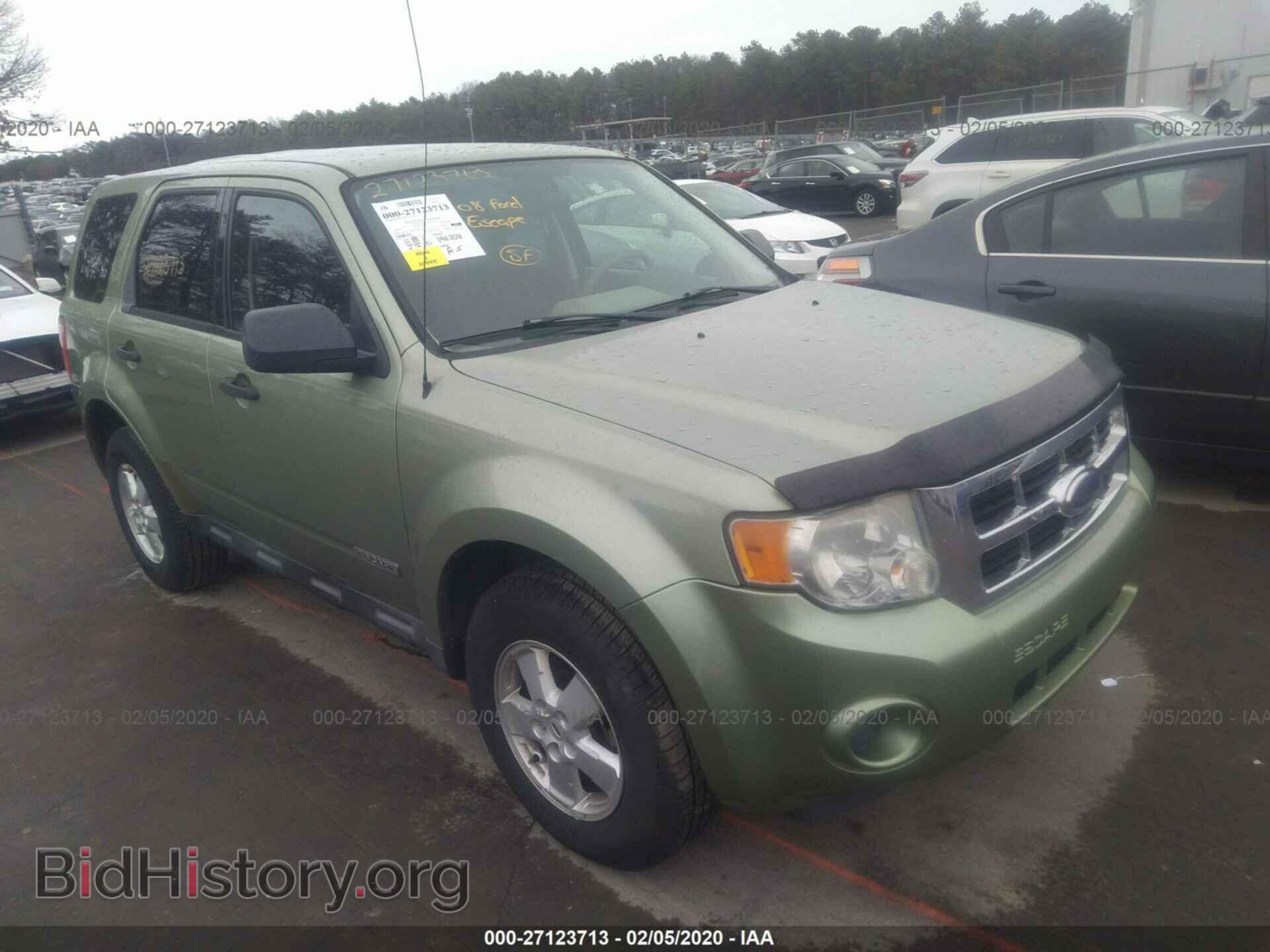Фотография 1FMCU02Z68KD92667 - FORD ESCAPE 2008