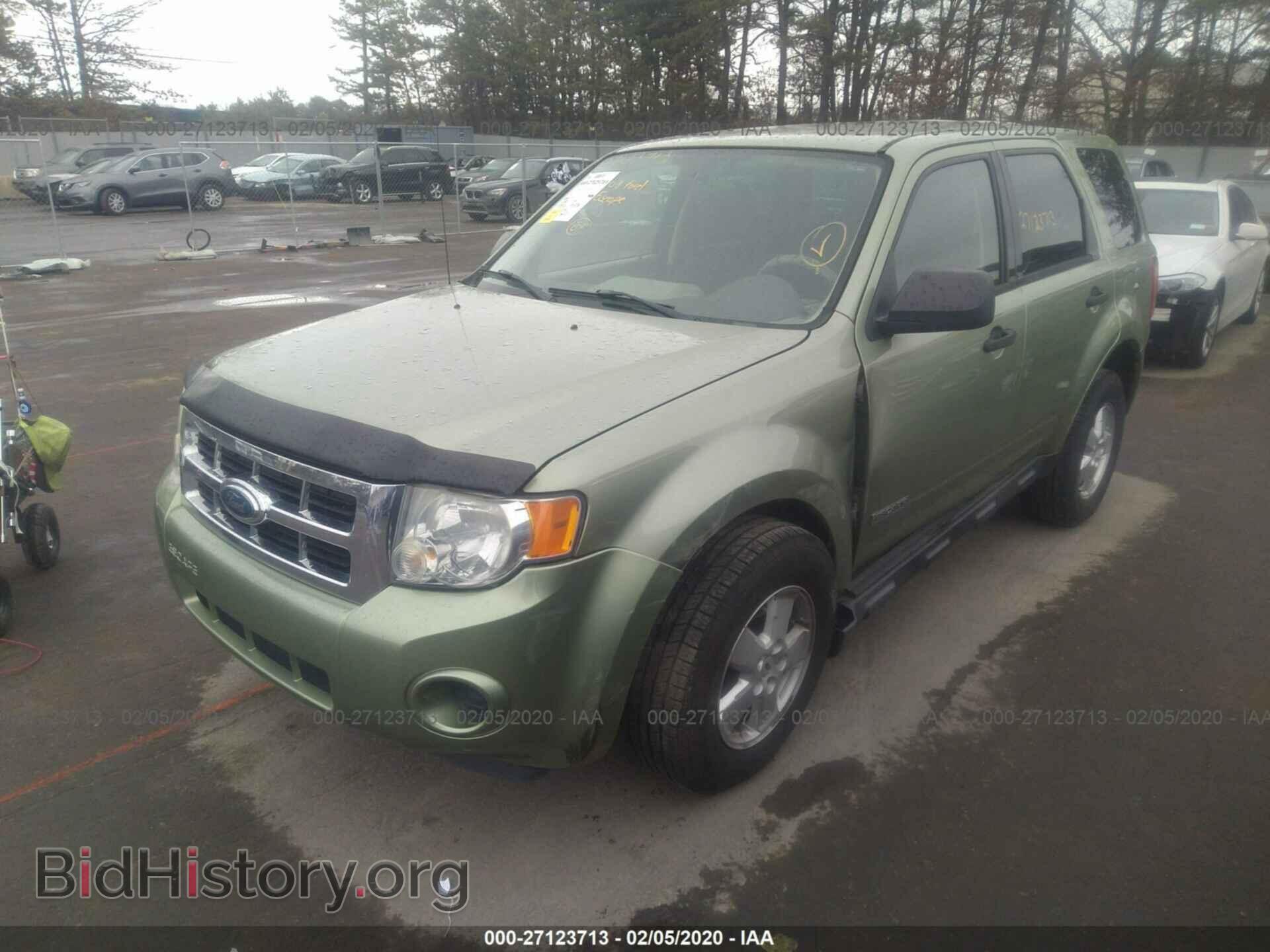 2008 FORD ESCAPE - VIN: 1FMCU02Z68KD92667 - Фото 2