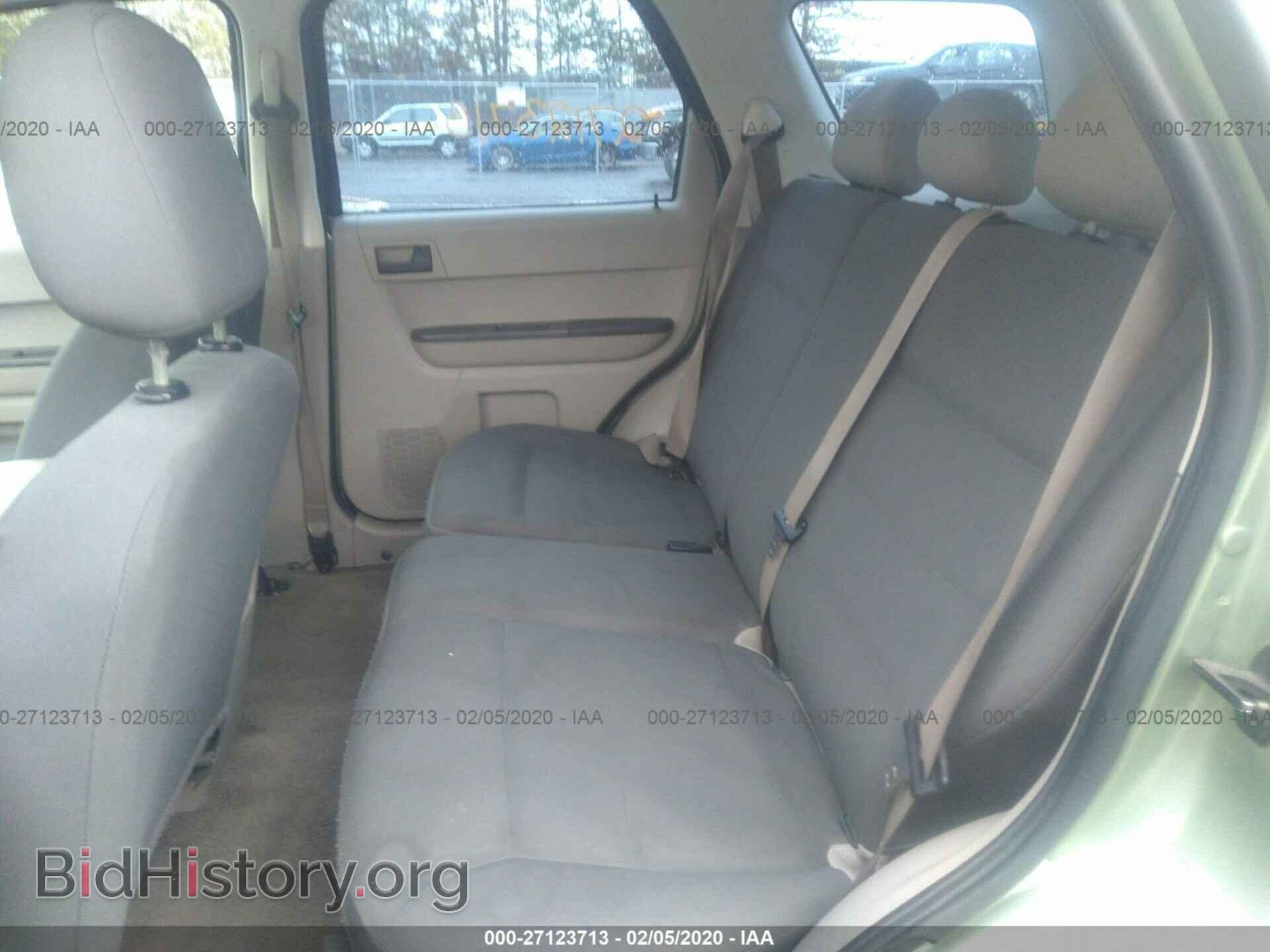 2008 FORD ESCAPE - VIN: 1FMCU02Z68KD92667 - Фото 8