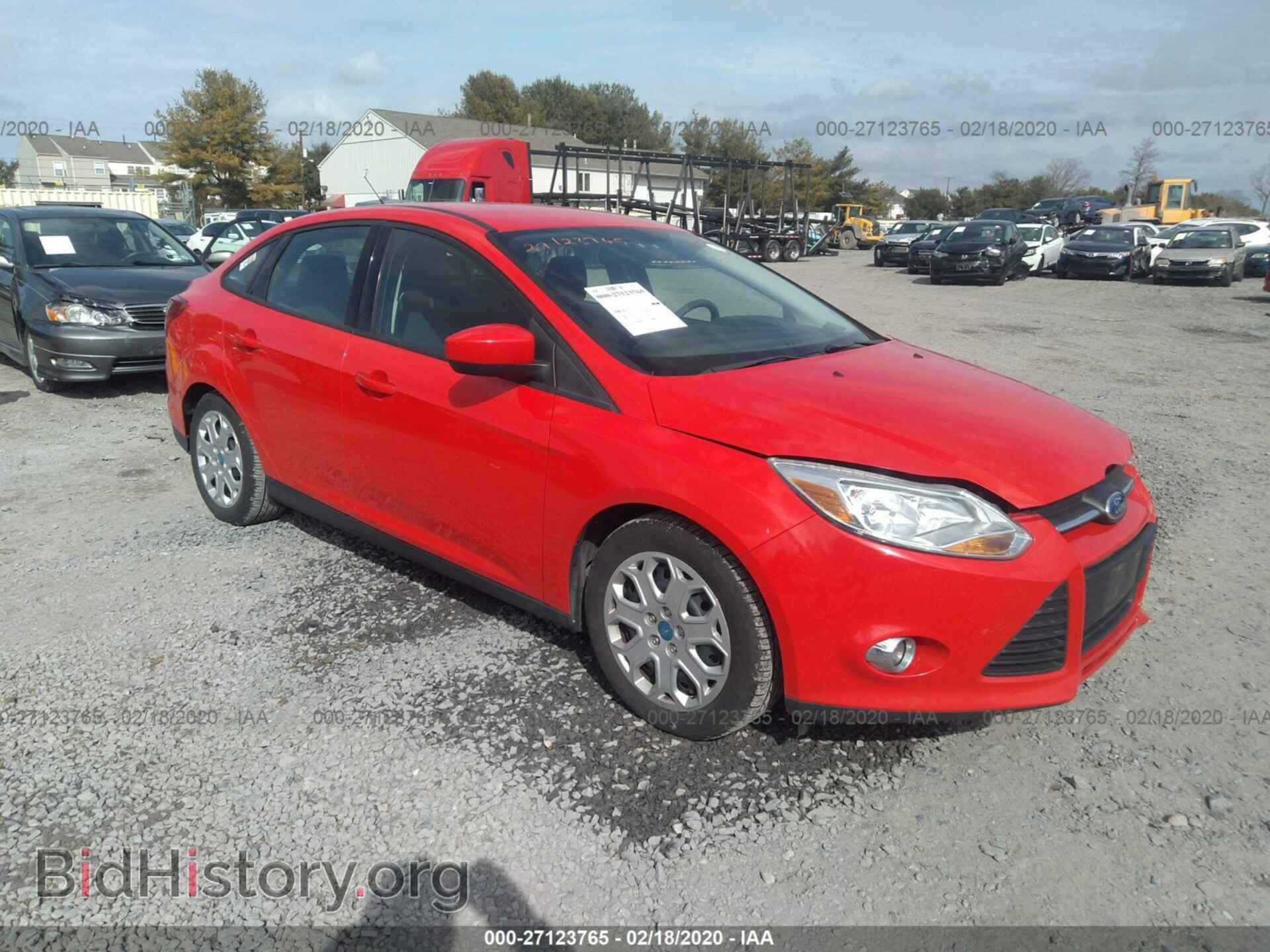 Photo 1FAHP3F22CL145719 - FORD FOCUS 2012