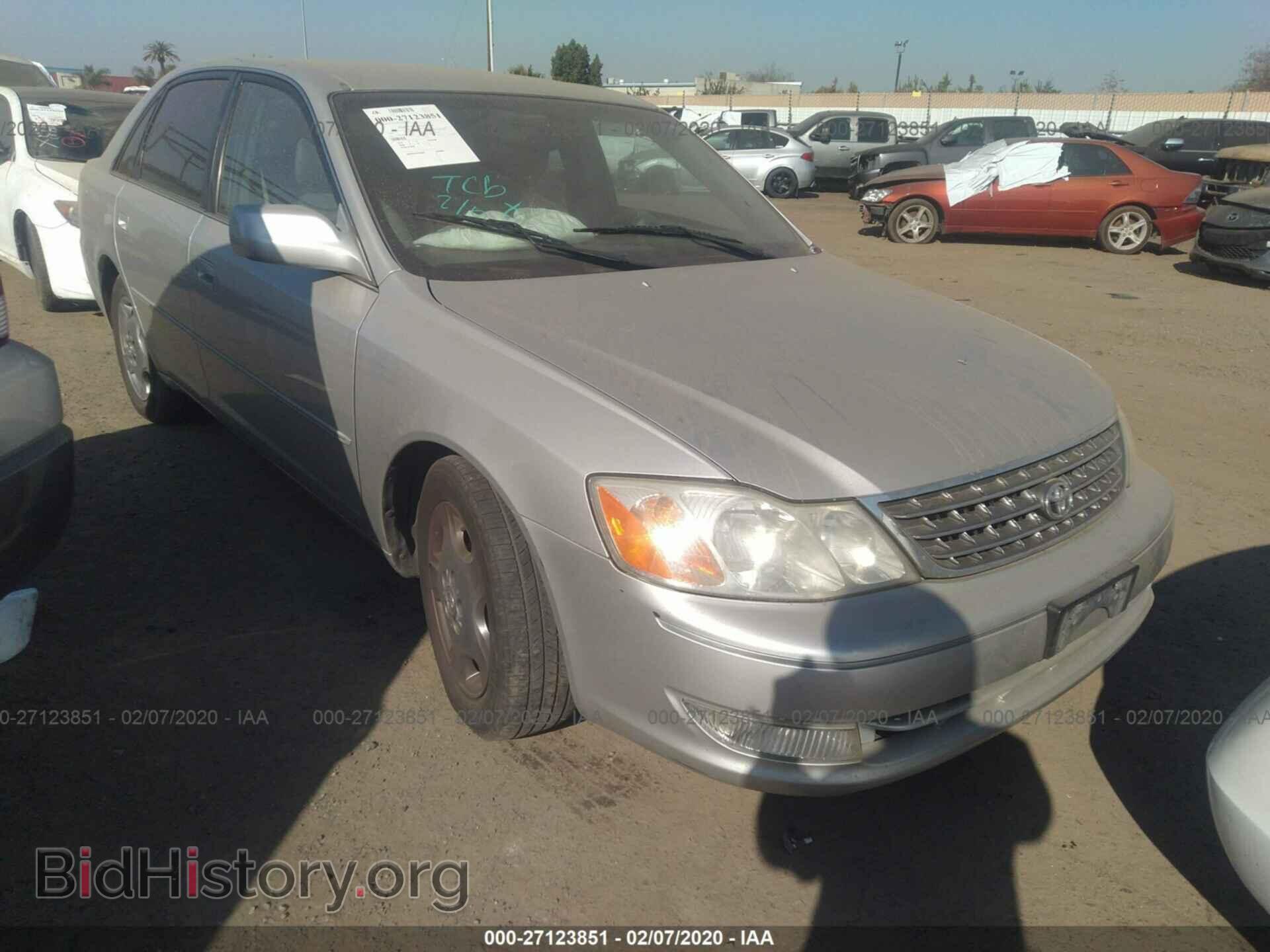Photo 4T1BF28B83U289582 - TOYOTA AVALON 2003