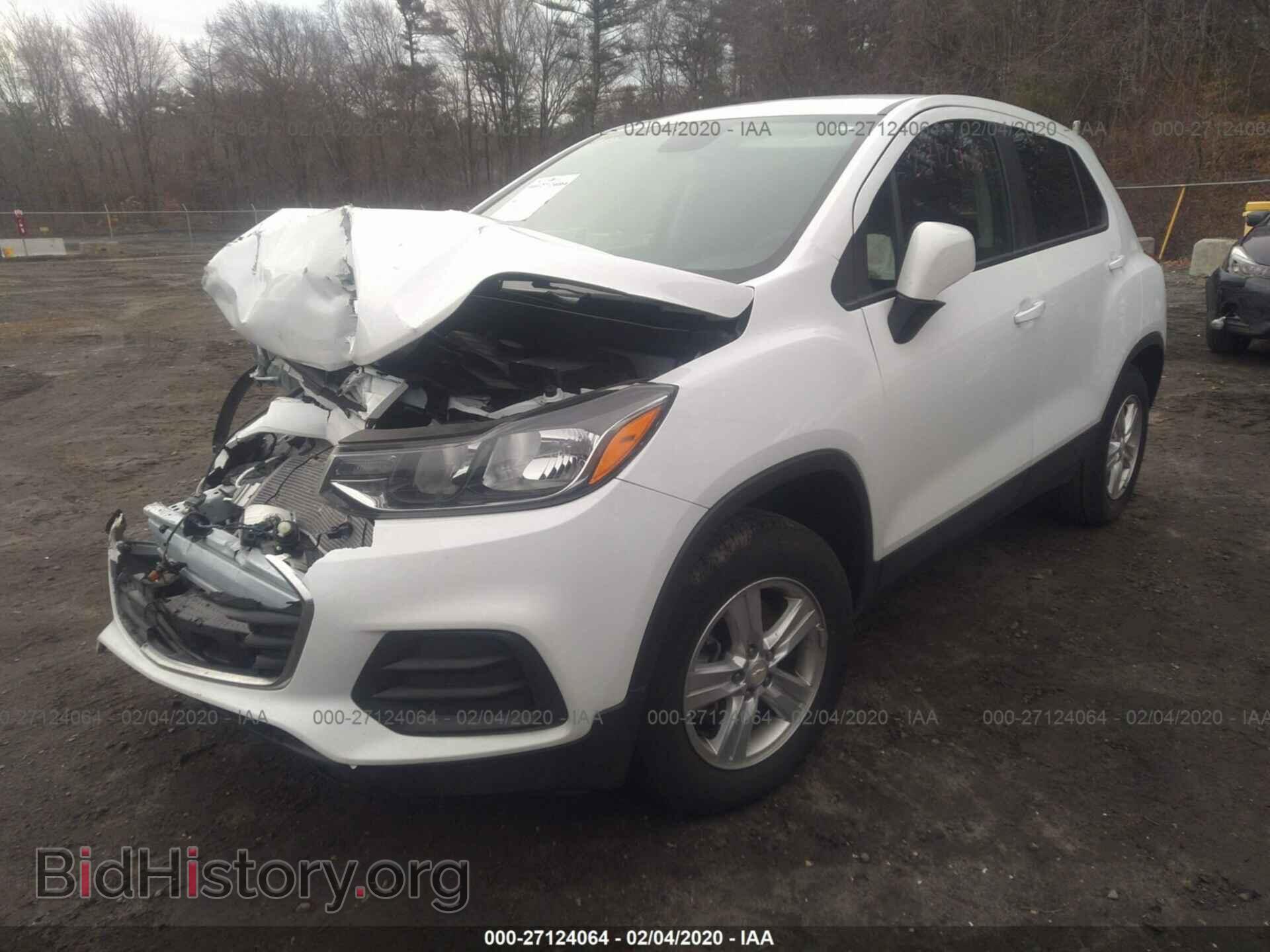 2019 CHEVROLET TRAX - VIN: 3GNCJNSB9KL265843 - Фото 2