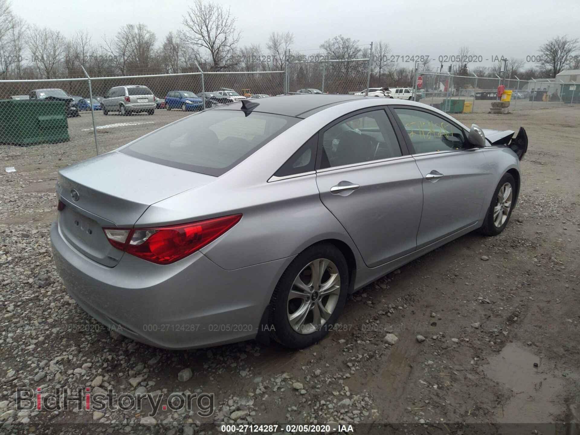 2012 HYUNDAI SONATA - VIN: 5NPEC4AC5CH343665 - Фото 4