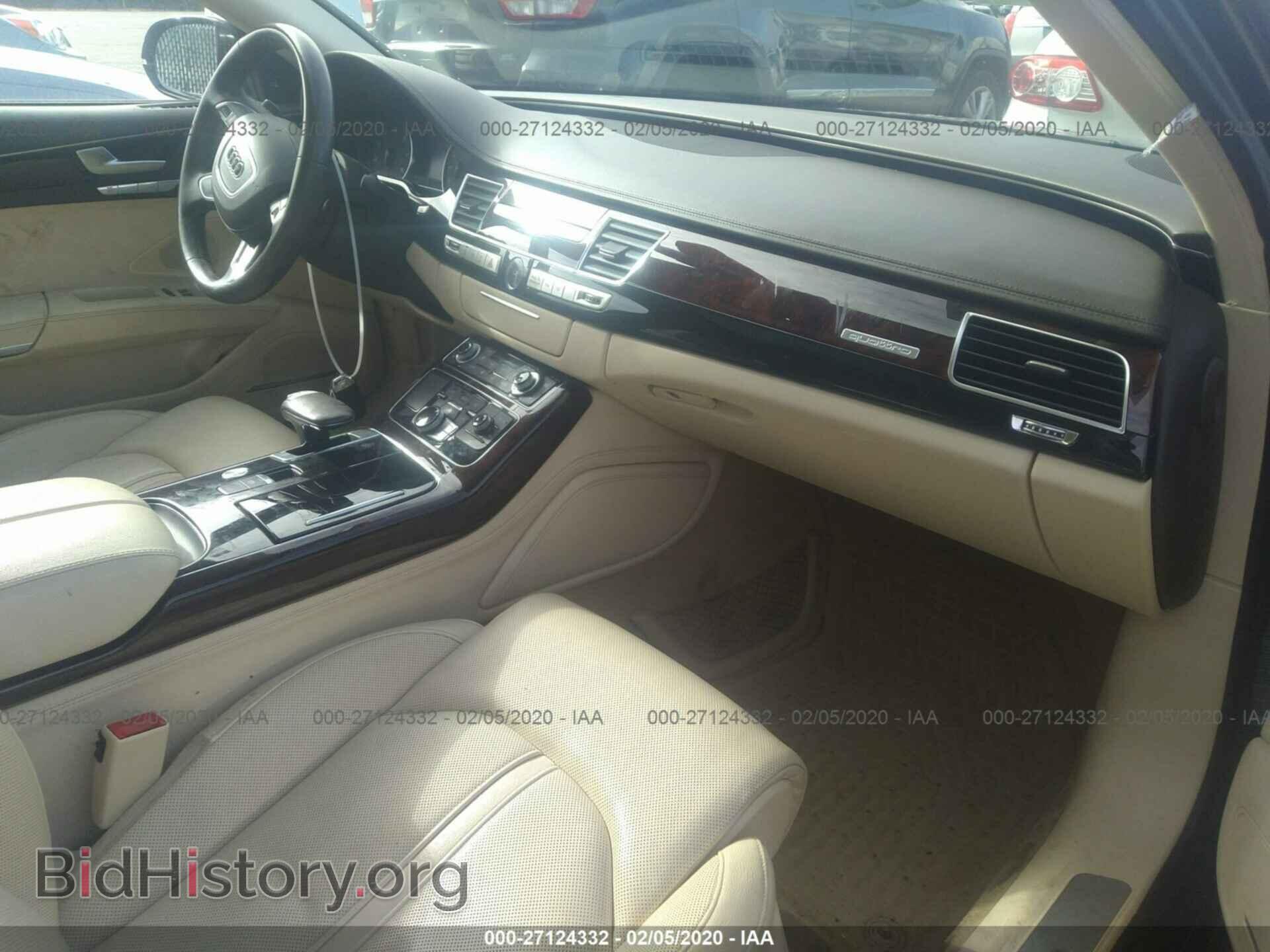 2014 AUDI A8 - VIN: WAURGAFD6EN007724 - Фото 5