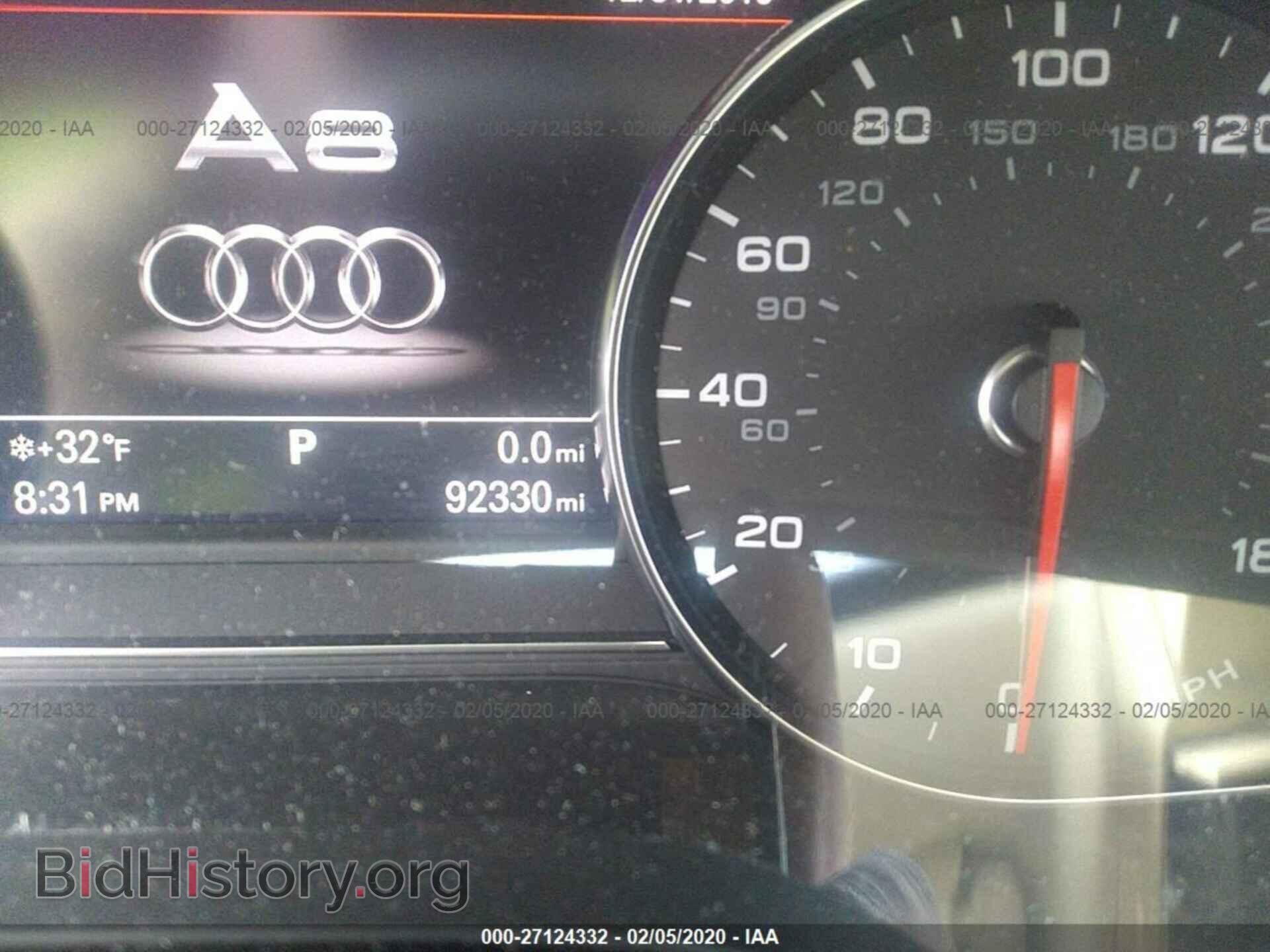 2014 AUDI A8 - VIN: WAURGAFD6EN007724 - Фото 7