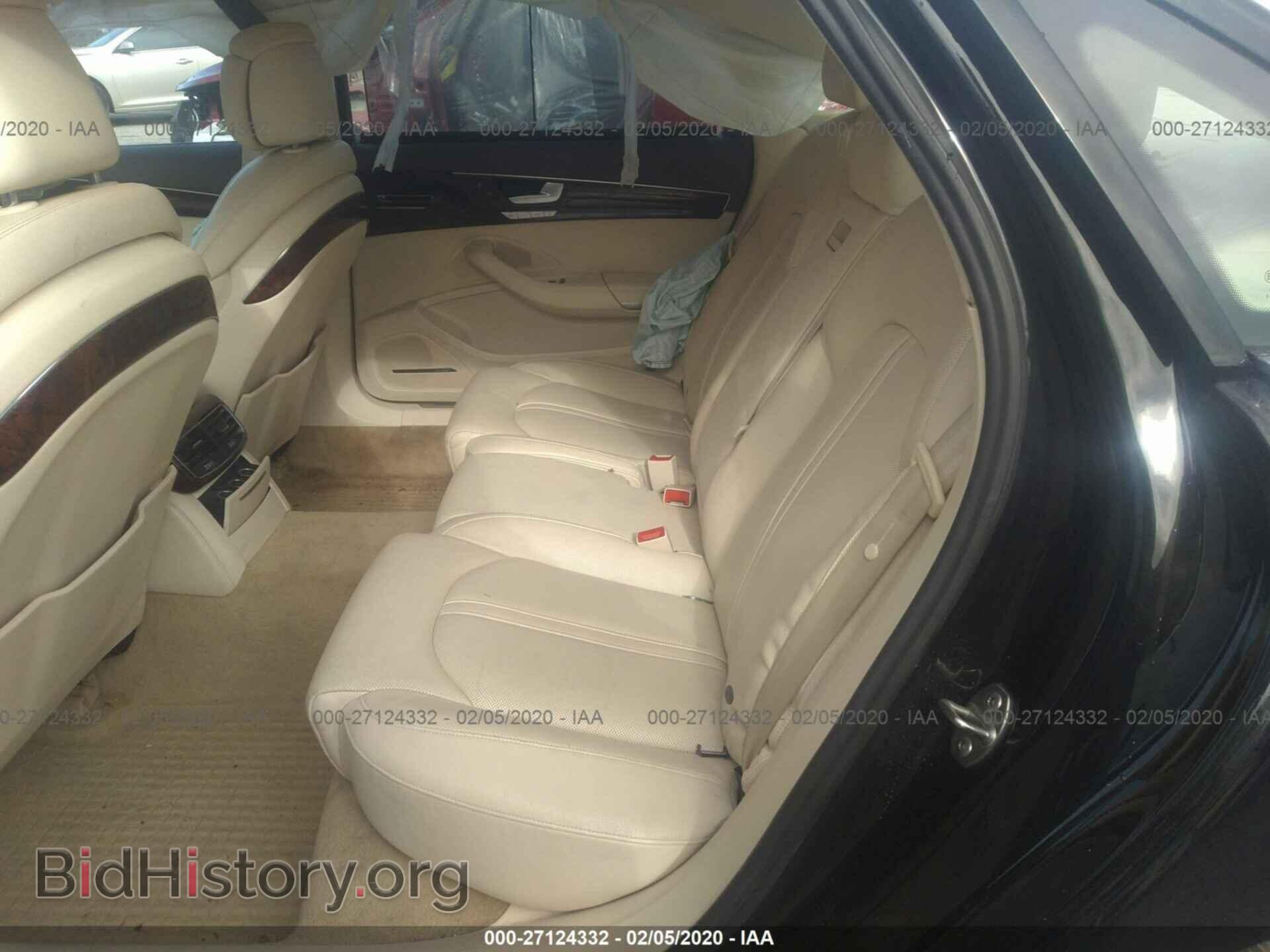 2014 AUDI A8 - VIN: WAURGAFD6EN007724 - Фото 8