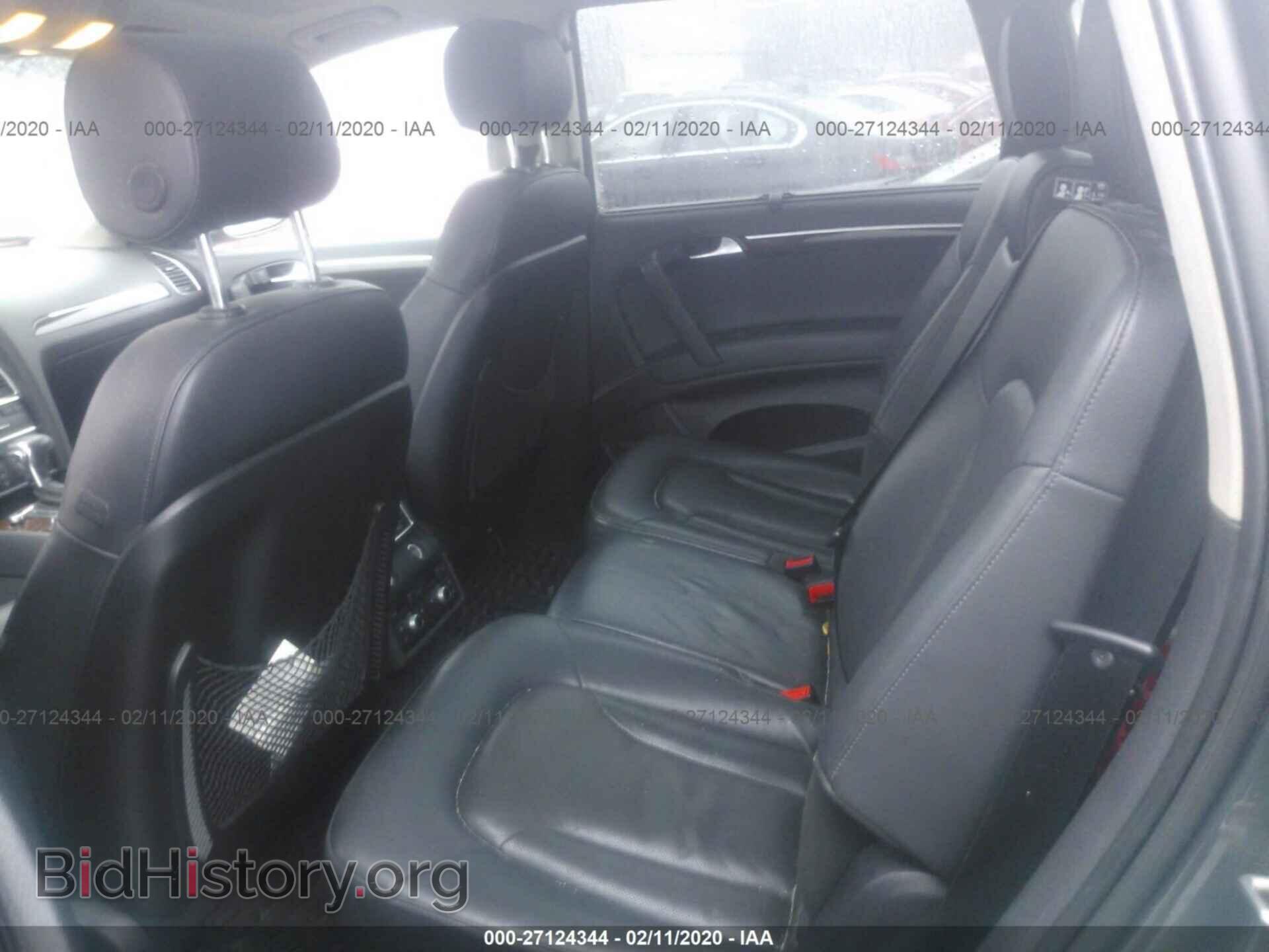 2012 AUDI Q7 - VIN: WA1DGAFE8CD003239 - Фото 8