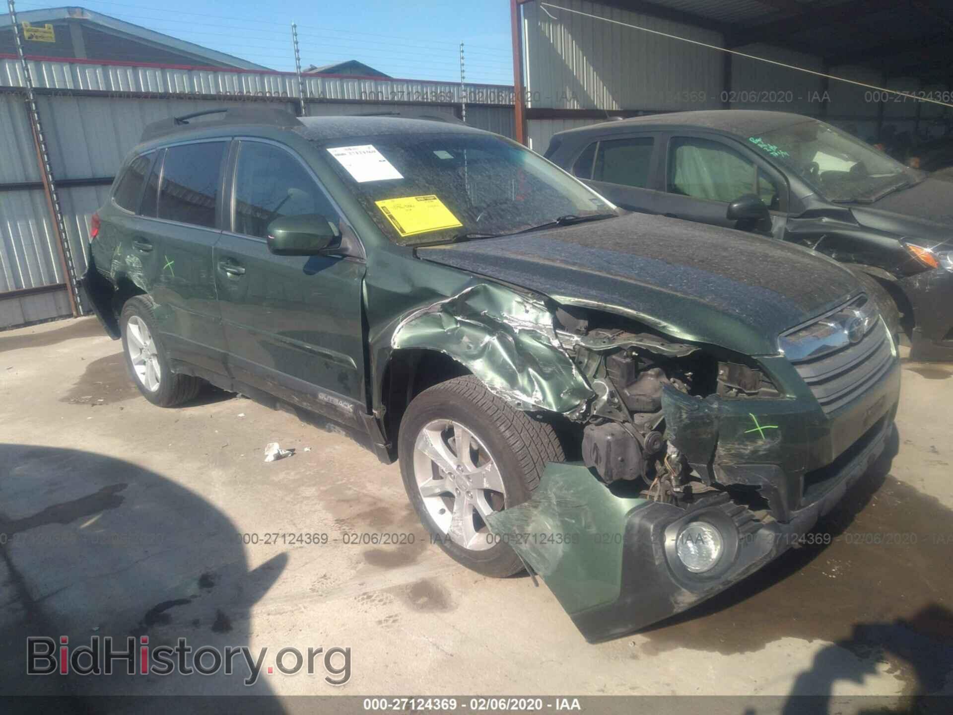 Фотография 4S4BRBCC7E3219247 - SUBARU OUTBACK 2014