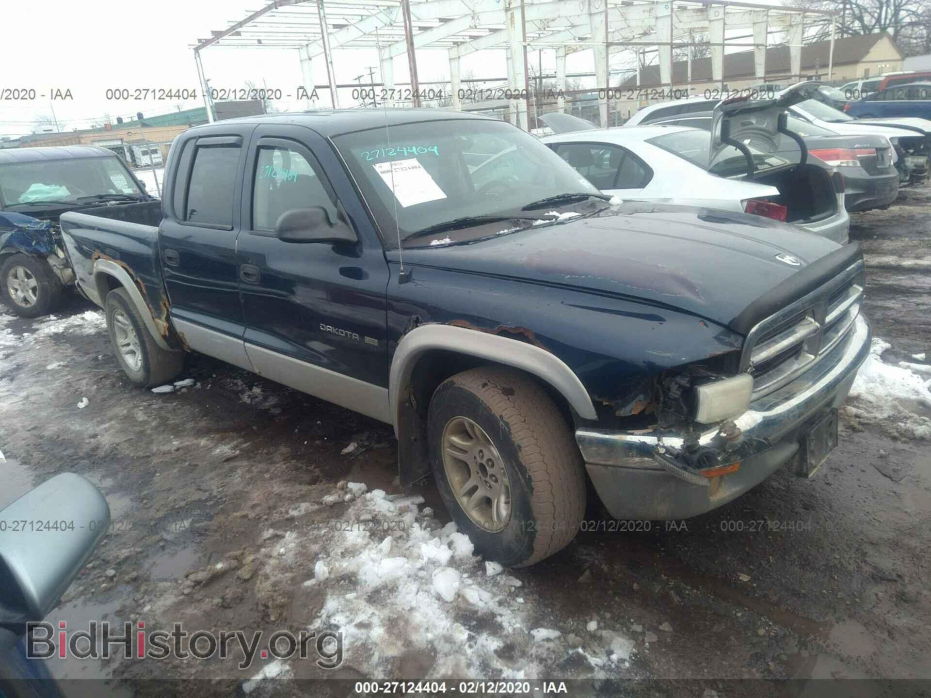 Photo 1B7HL2AN01S306475 - DODGE DAKOTA 2001