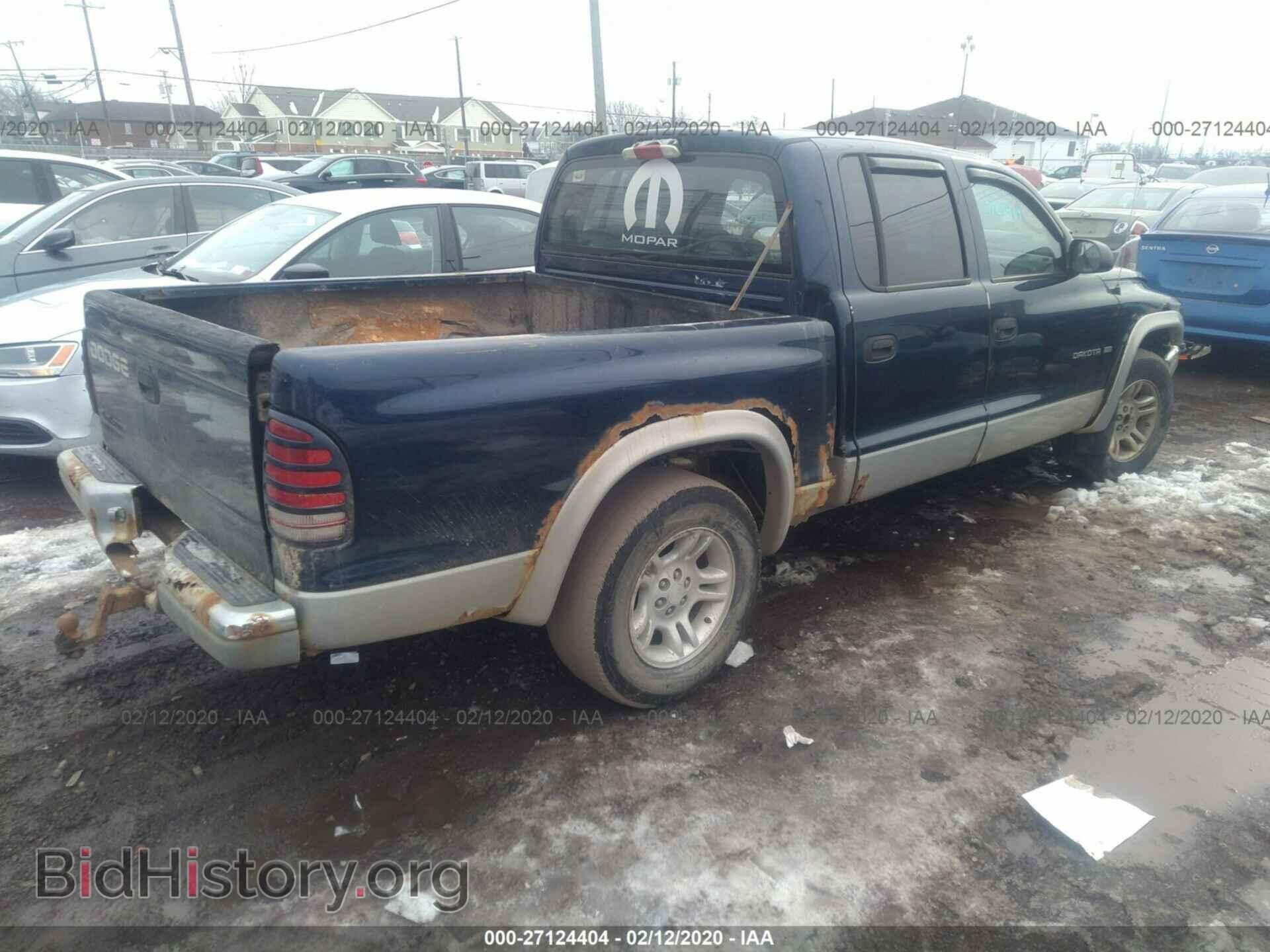 2001 DODGE DAKOTA - VIN: 1B7HL2AN01S306475 - Фото 4