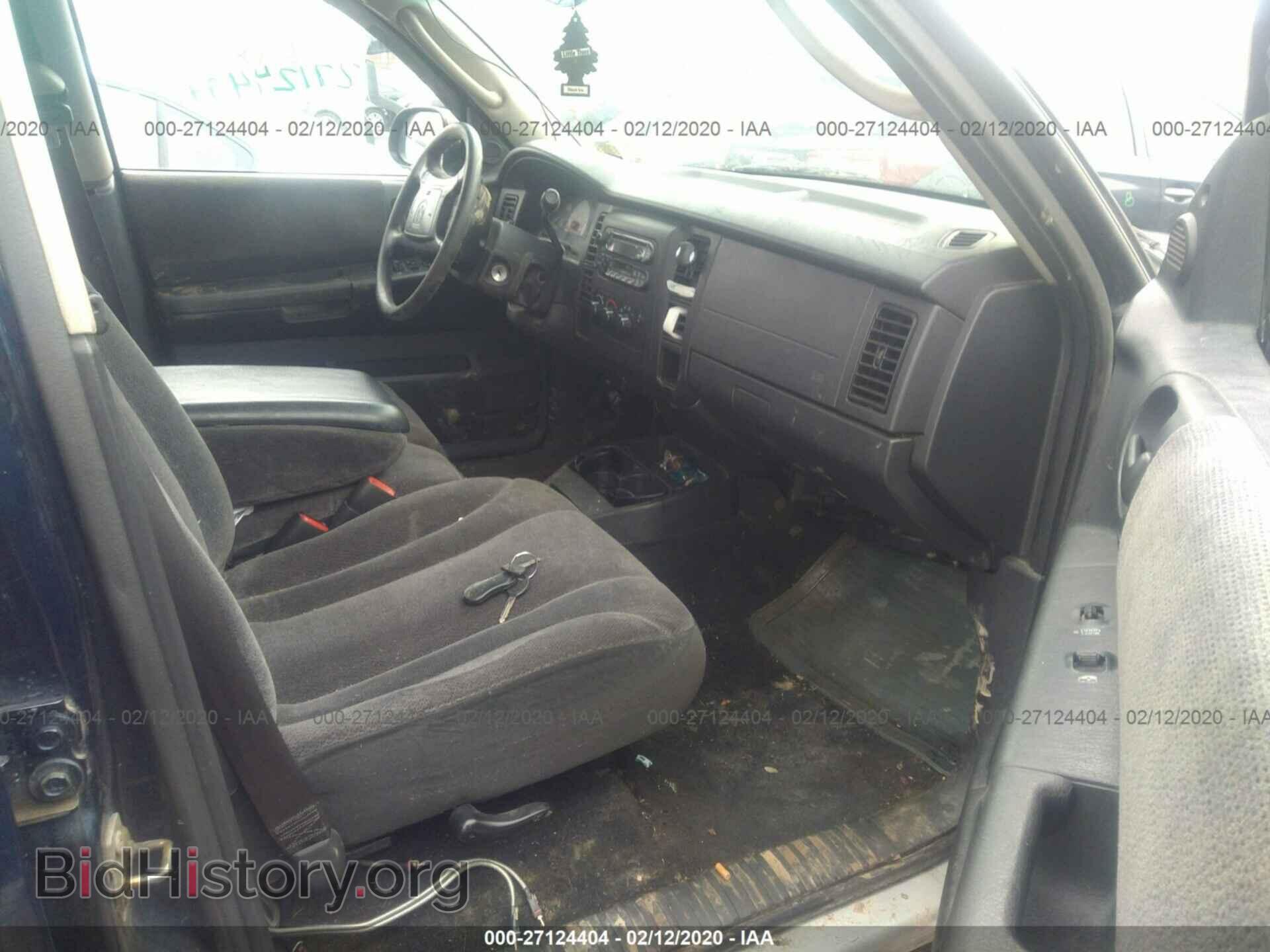 2001 DODGE DAKOTA - VIN: 1B7HL2AN01S306475 - Фото 5