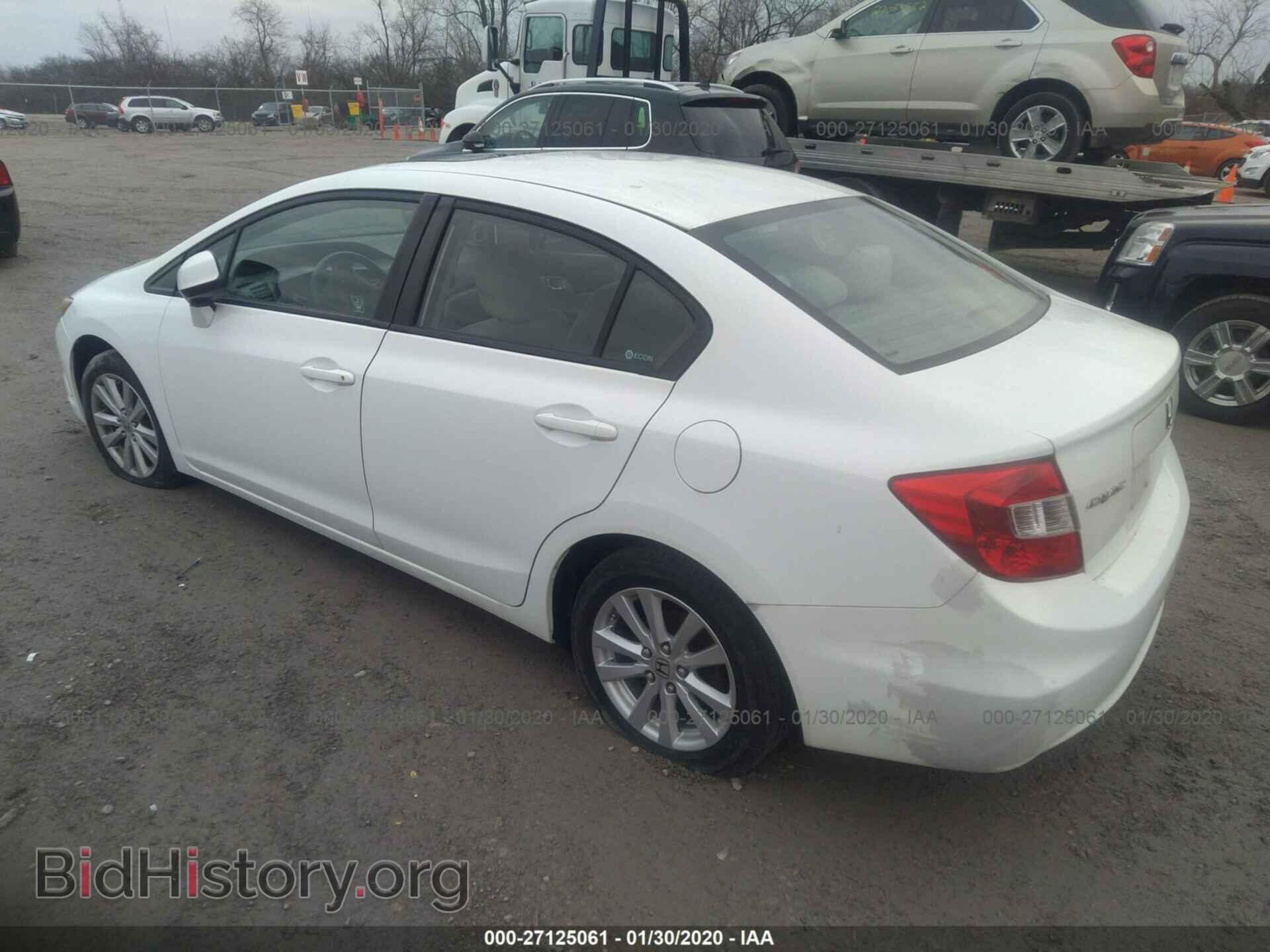 2012 HONDA CIVIC - VIN: 2HGFB2F87CH325999 - Фото 3