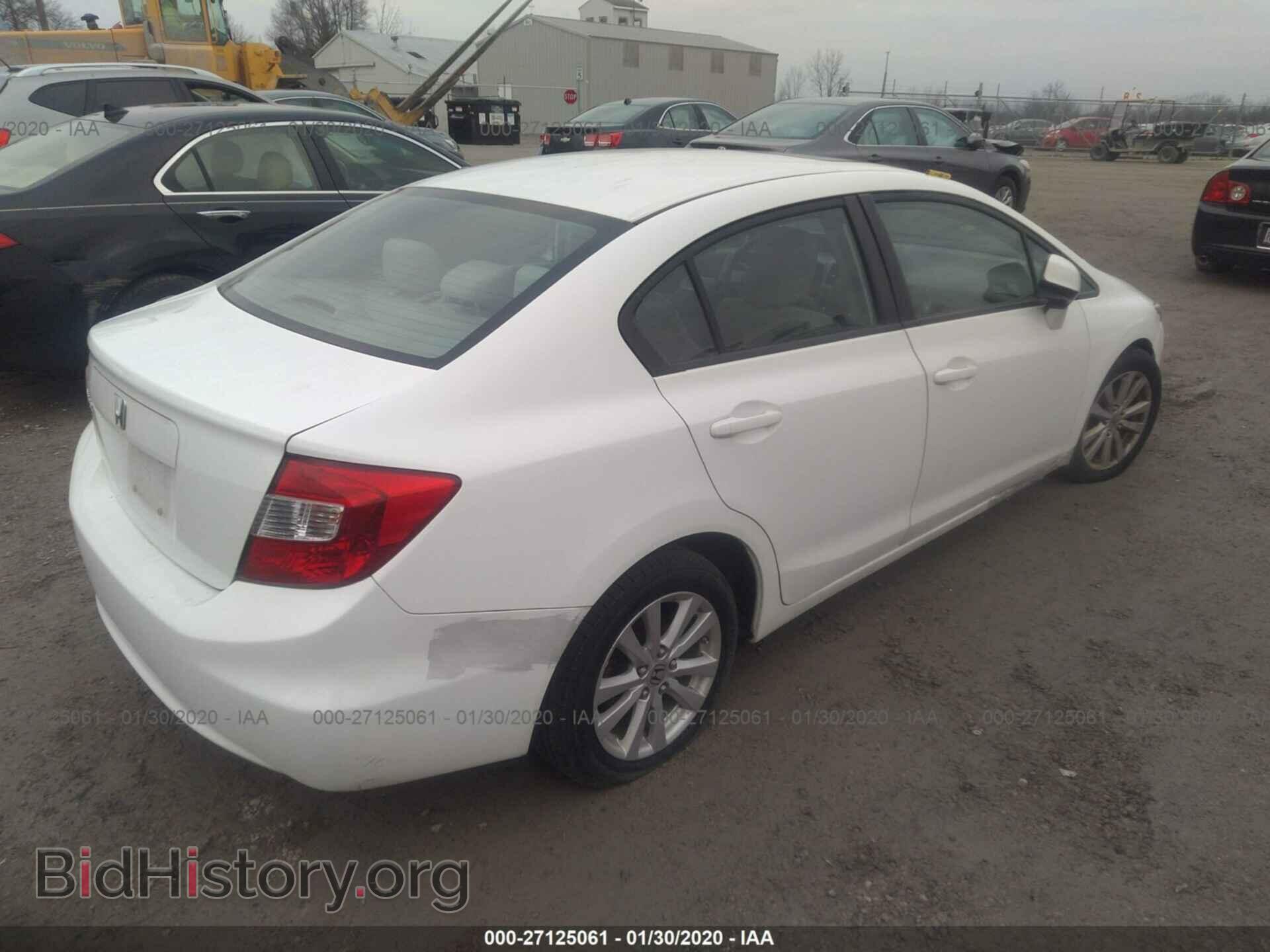 2012 HONDA CIVIC - VIN: 2HGFB2F87CH325999 - Фото 4