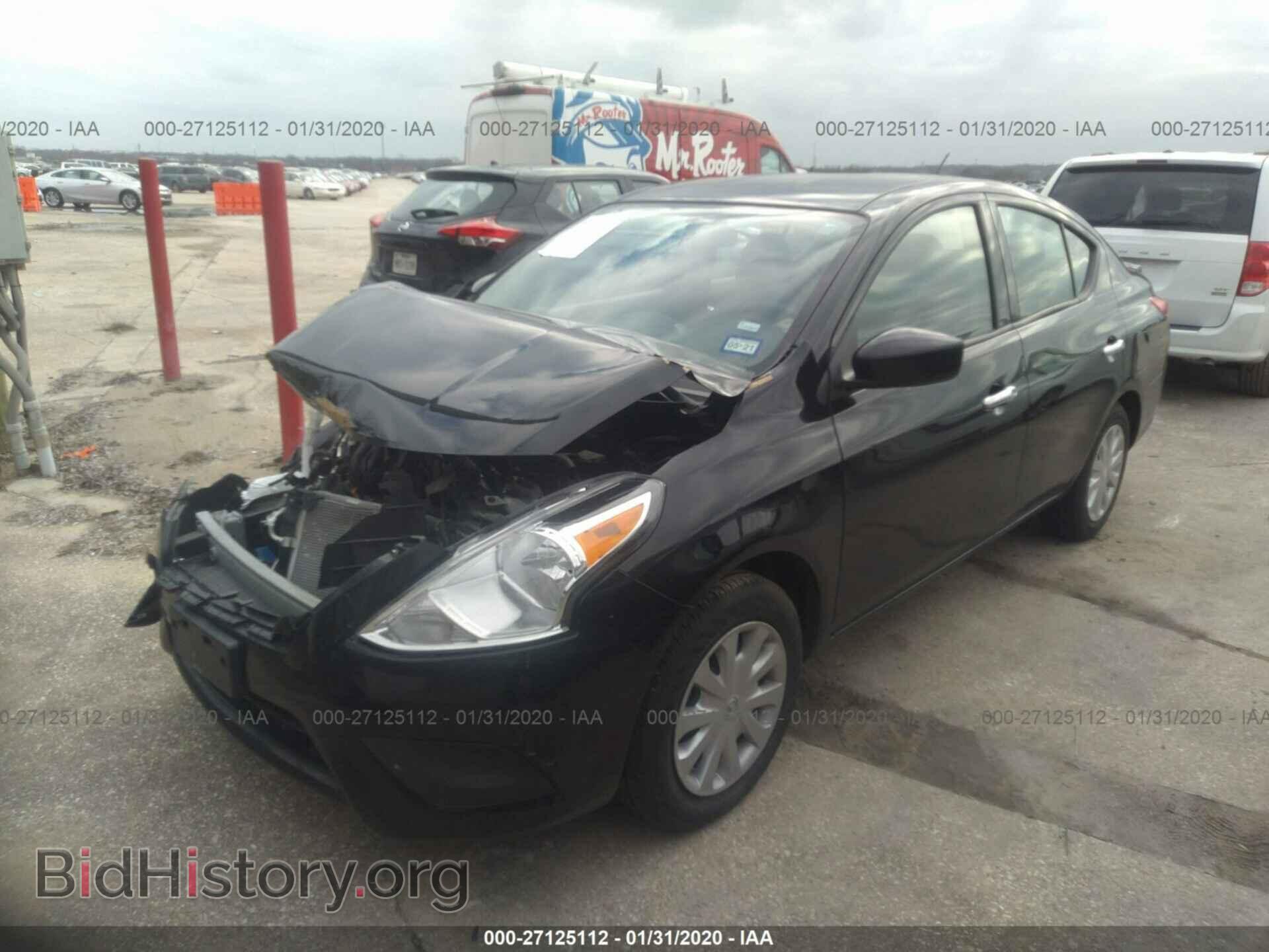 2019 NISSAN VERSA - VIN: 3N1CN7AP3KL877285 - Фото 2