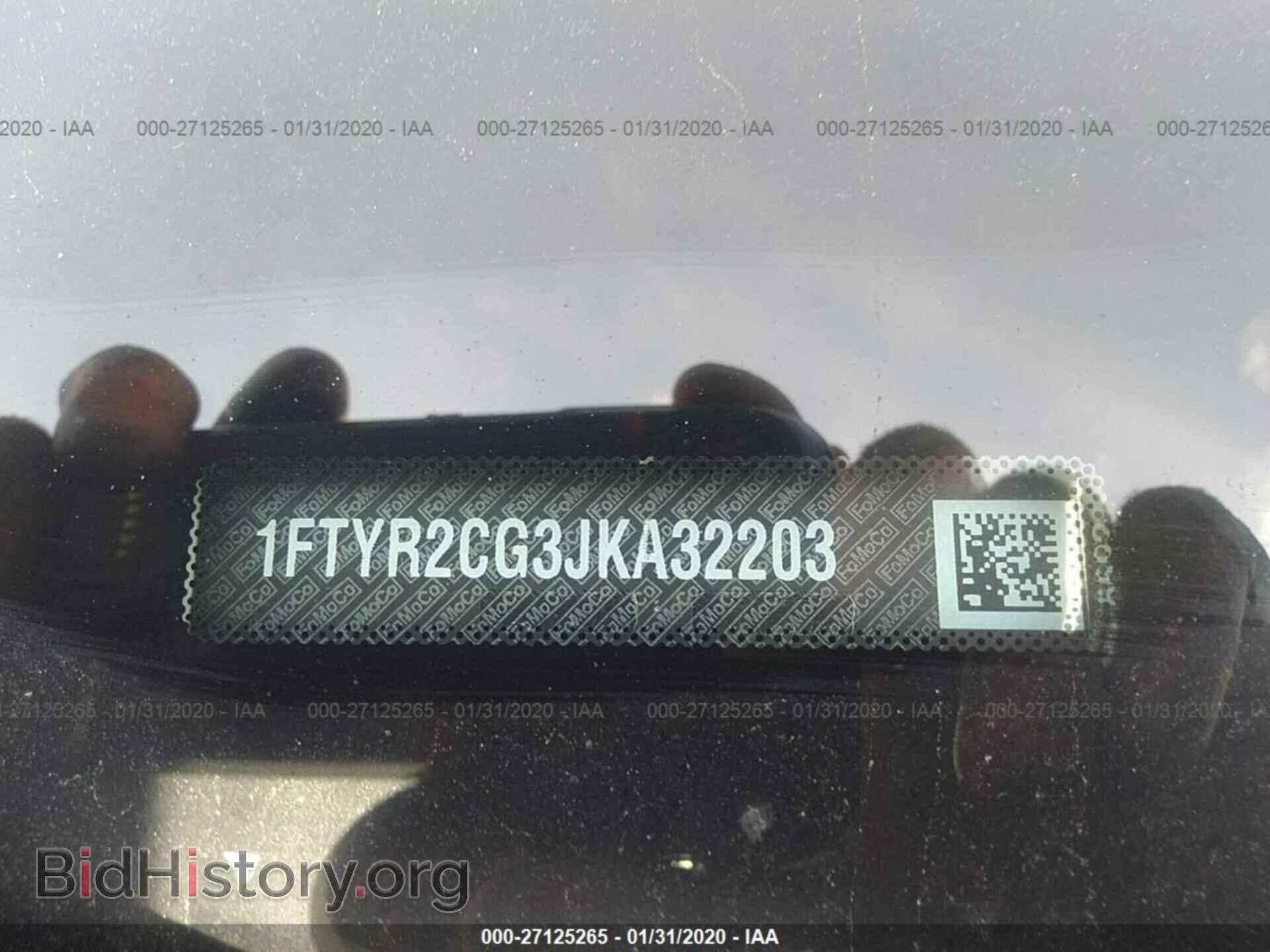2018 FORD TRANSIT - VIN: 1FTYR2CG3JKA32203 - Фото 9