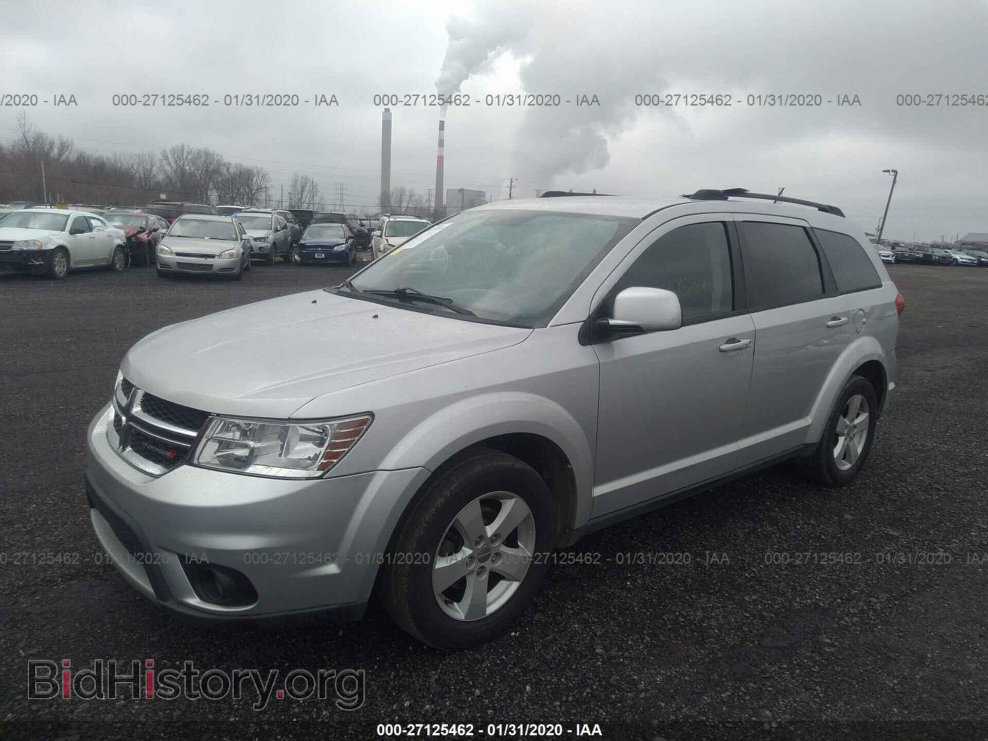 2012 DODGE JOURNEY - VIN: 3C4PDCBG6CT308621 - Фото 2