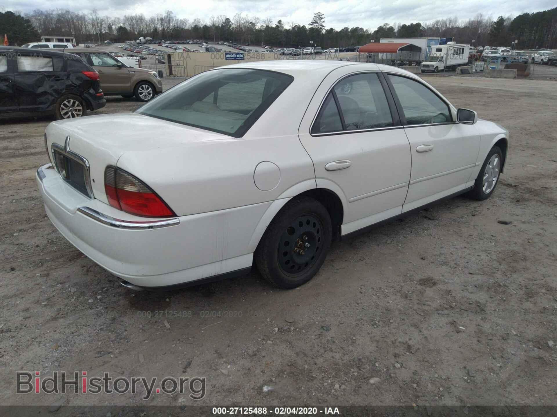 2003 LINCOLN LS - VIN: 1LNHM86S73Y683671 - Фото 4