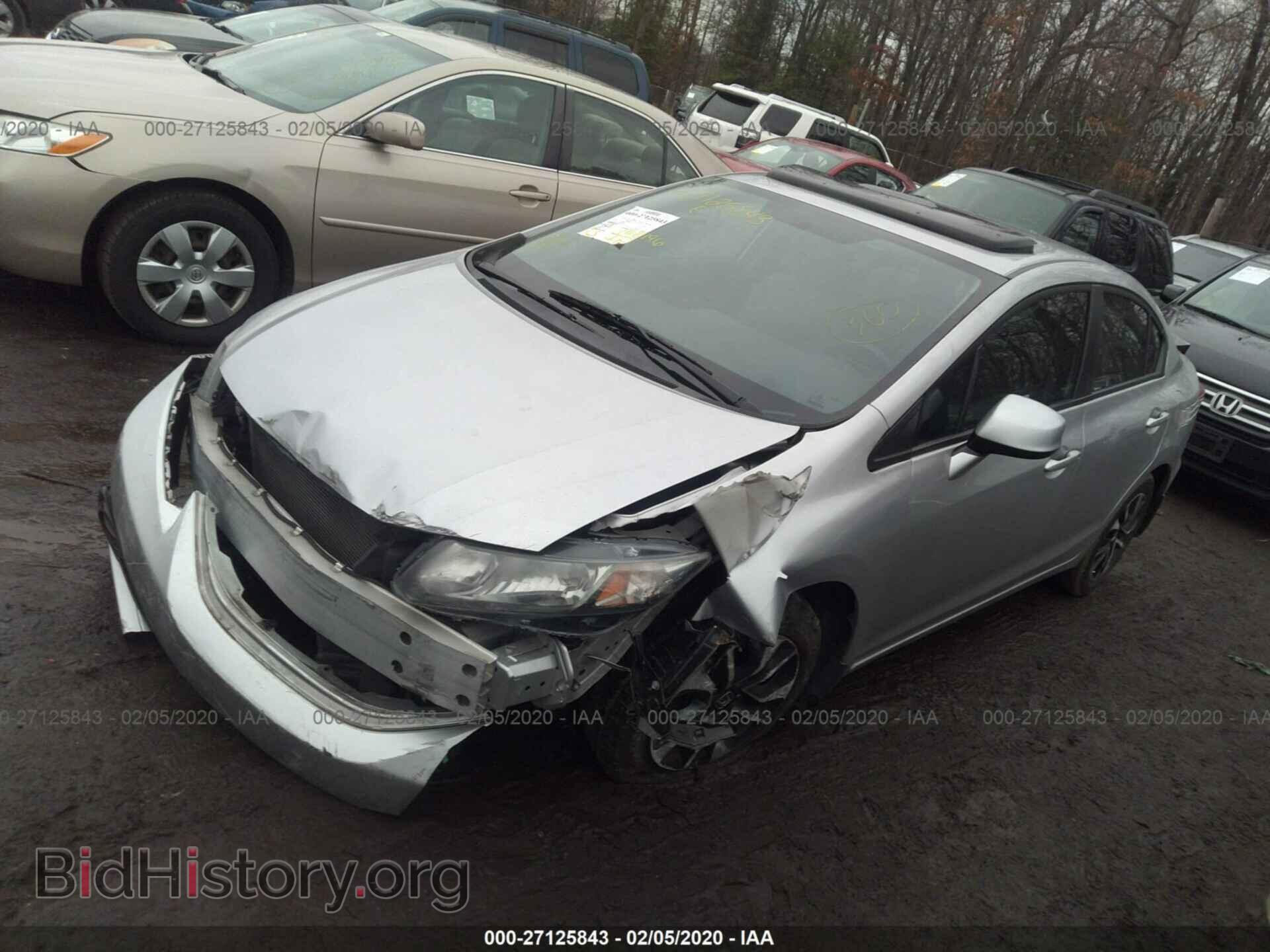 2013 HONDA CIVIC - VIN: 19XFB2F85DE200754 - Фото 2