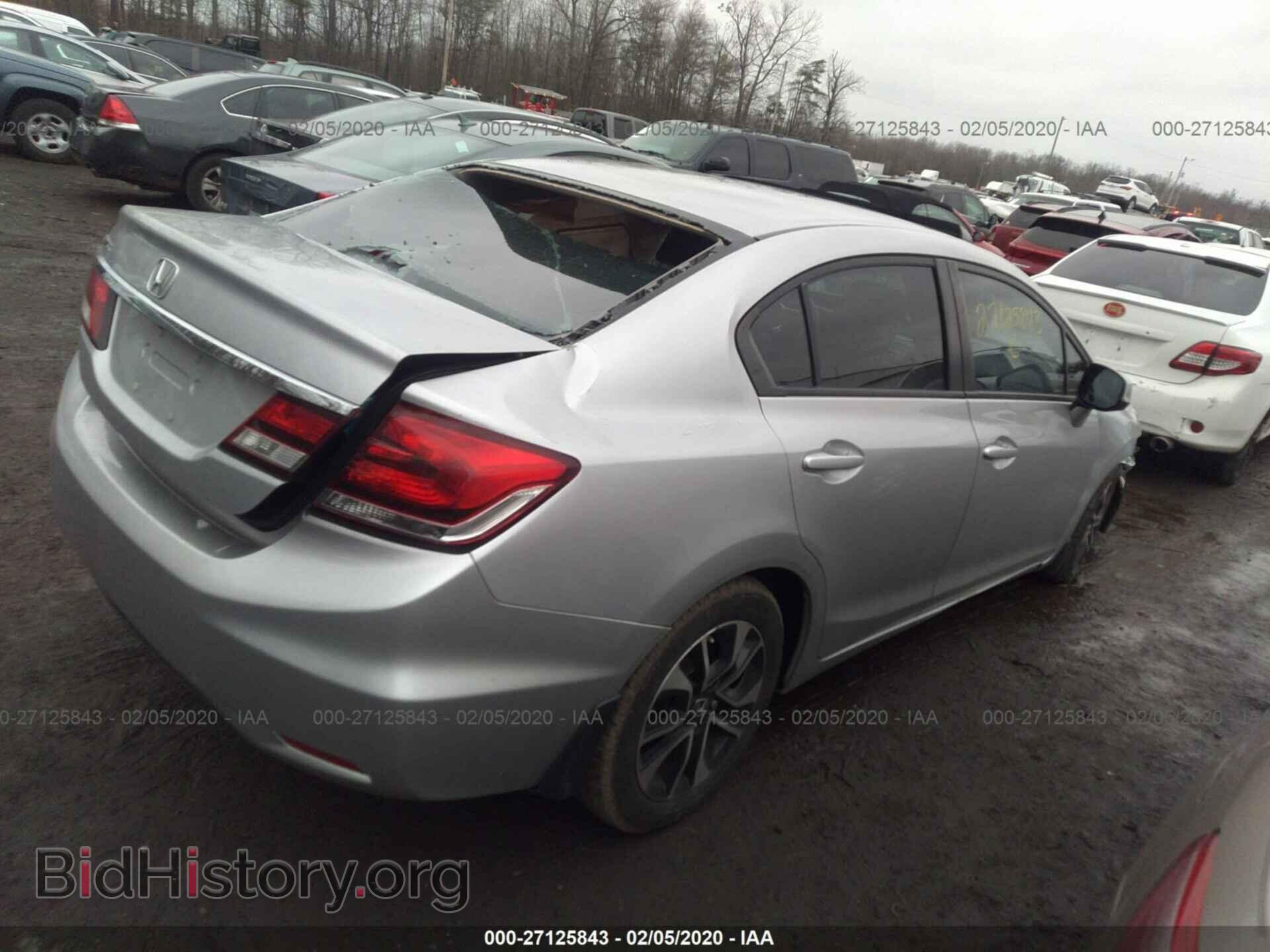 2013 HONDA CIVIC - VIN: 19XFB2F85DE200754 - Фото 4