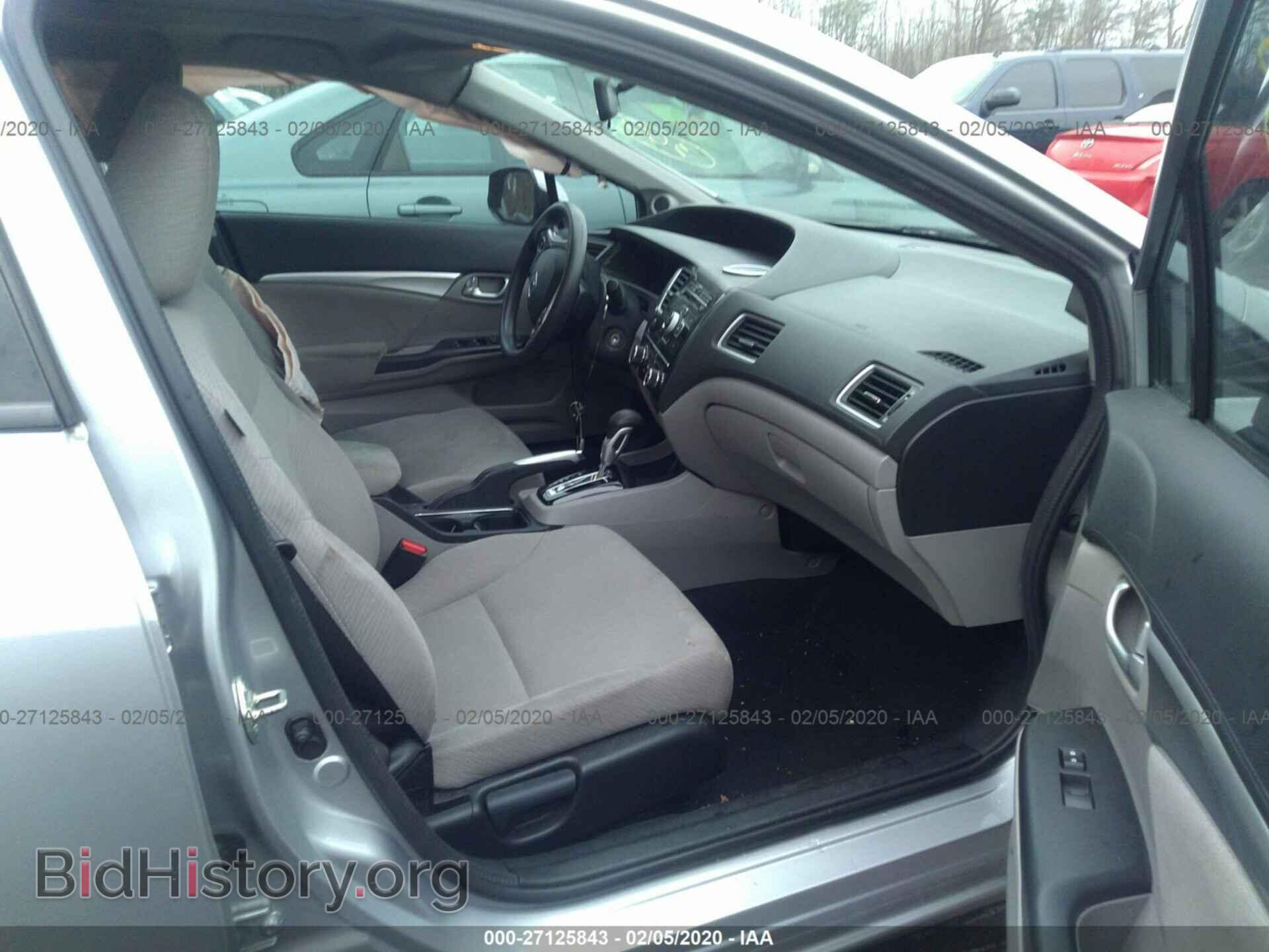 2013 HONDA CIVIC - VIN: 19XFB2F85DE200754 - Фото 5