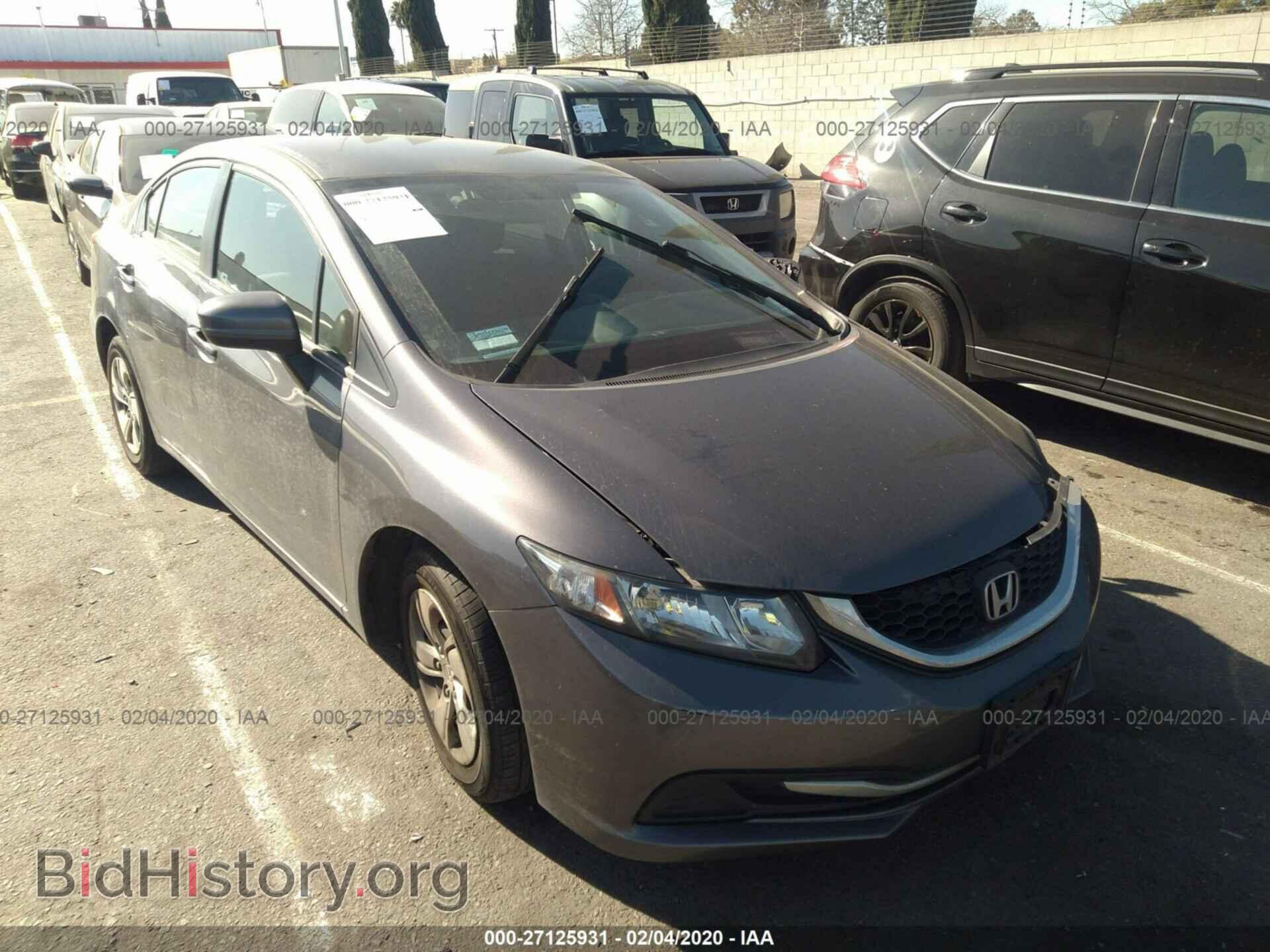 Фотография 19XFB2F51EE275197 - HONDA CIVIC 2014