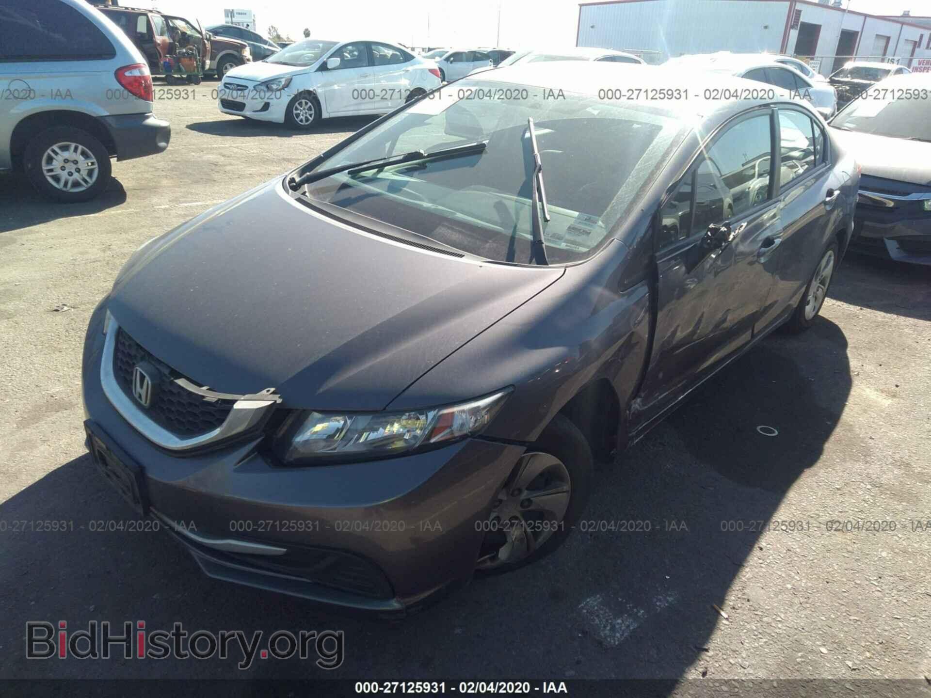 2014 HONDA CIVIC - VIN: 19XFB2F51EE275197 - Фото 2