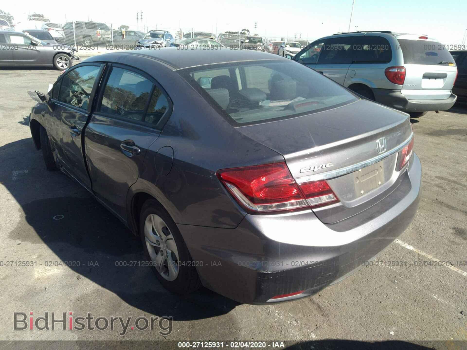 2014 HONDA CIVIC - VIN: 19XFB2F51EE275197 - Фото 3
