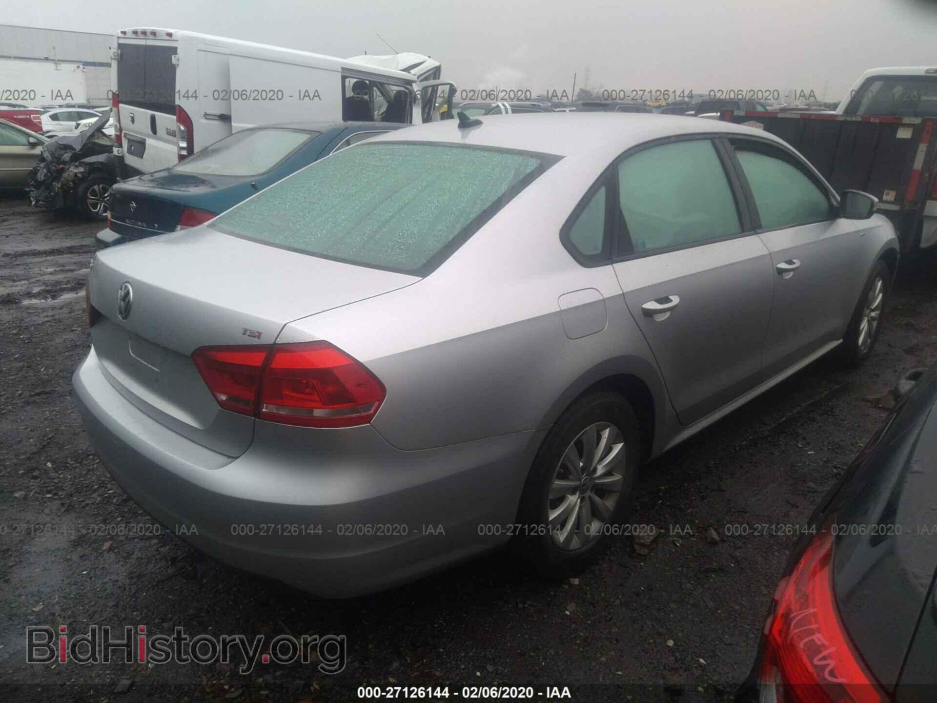 2014 VOLKSWAGEN PASSAT - VIN: 1VWAT7A34EC103616 - Фото 4