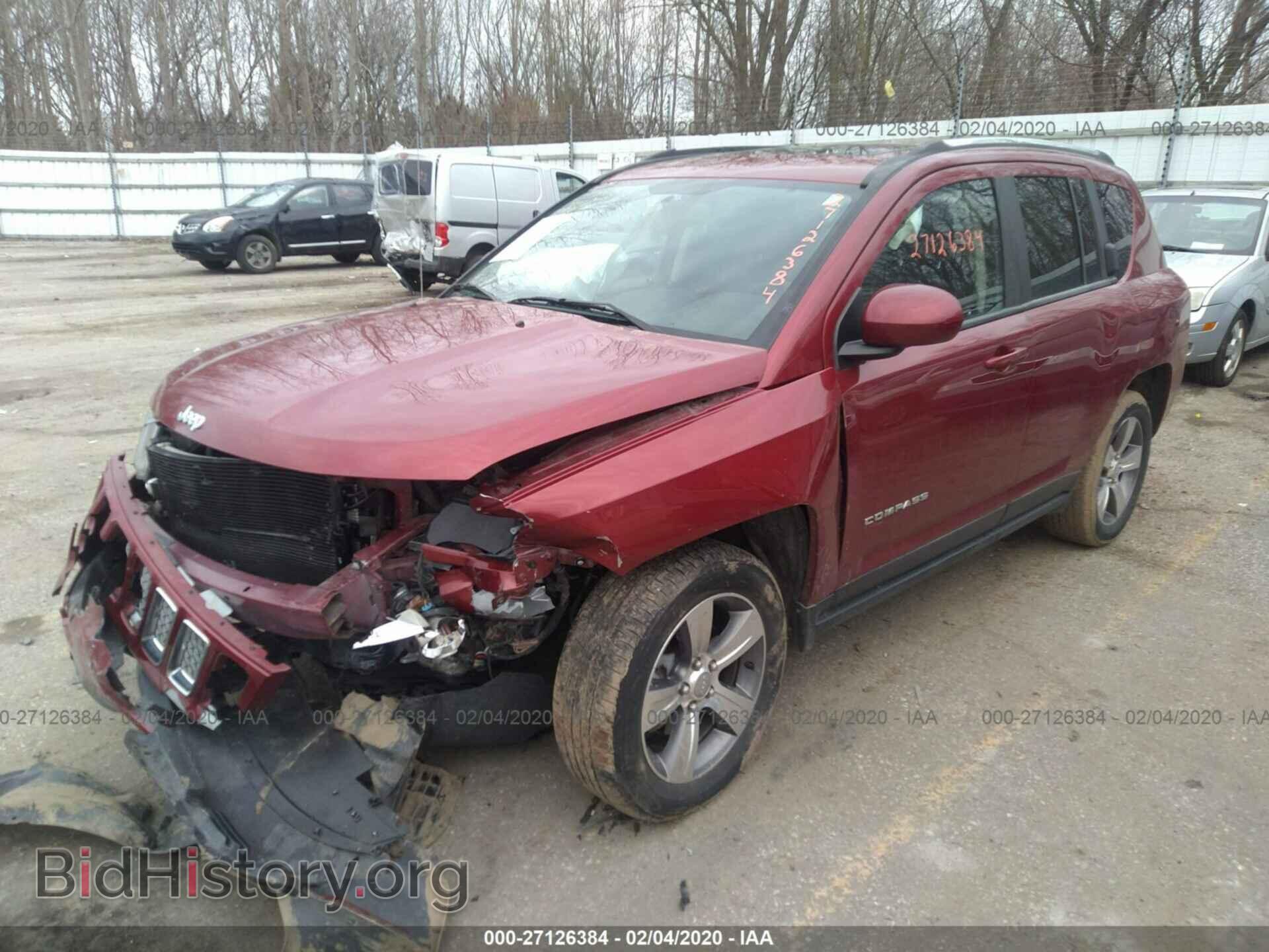 2017 JEEP COMPASS - VIN: 1C4NJCEA7HD156224 - Фото 2