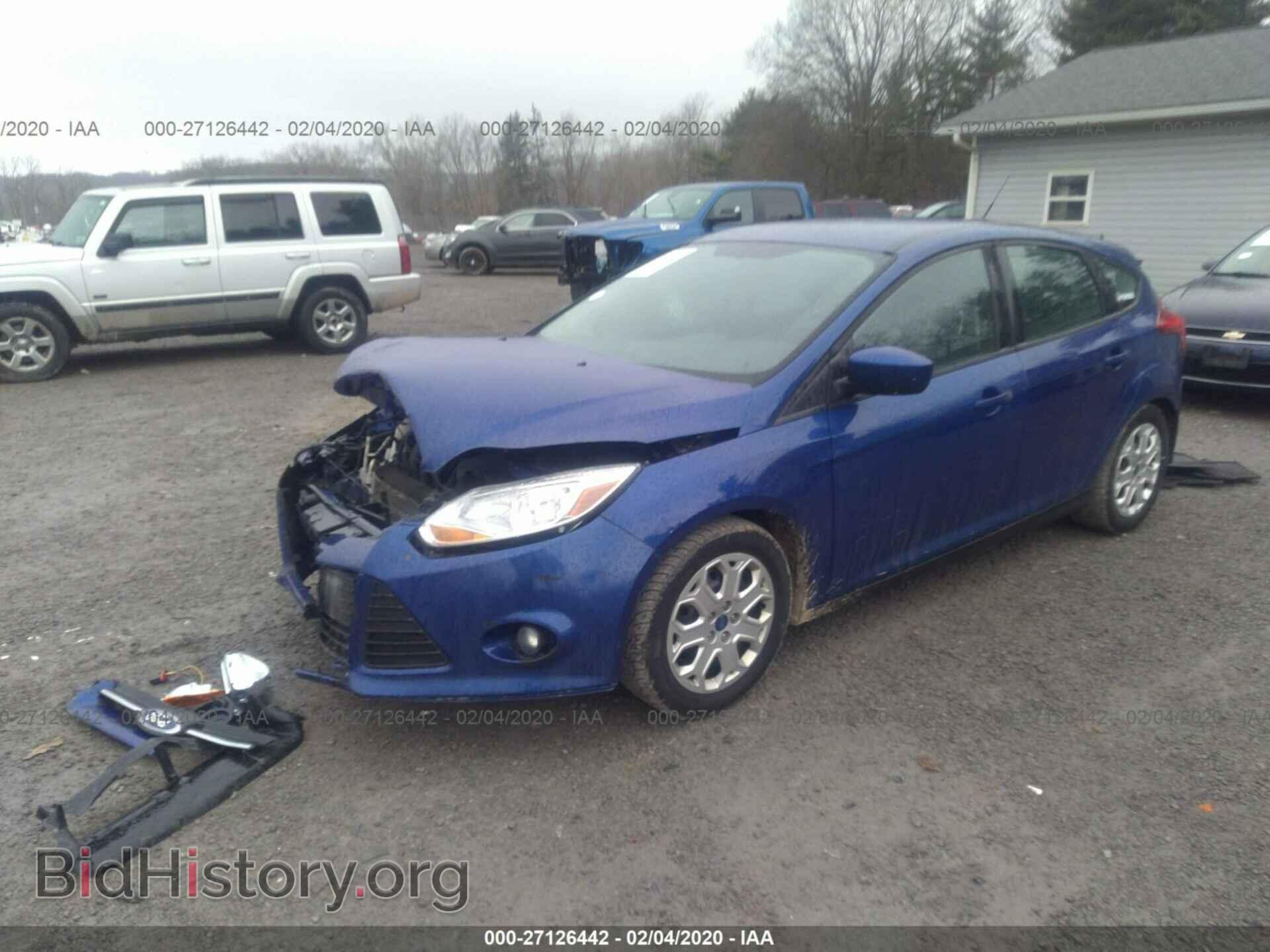 2012 FORD FOCUS - VIN: 1FAHP3K26CL323654 - Фото 2