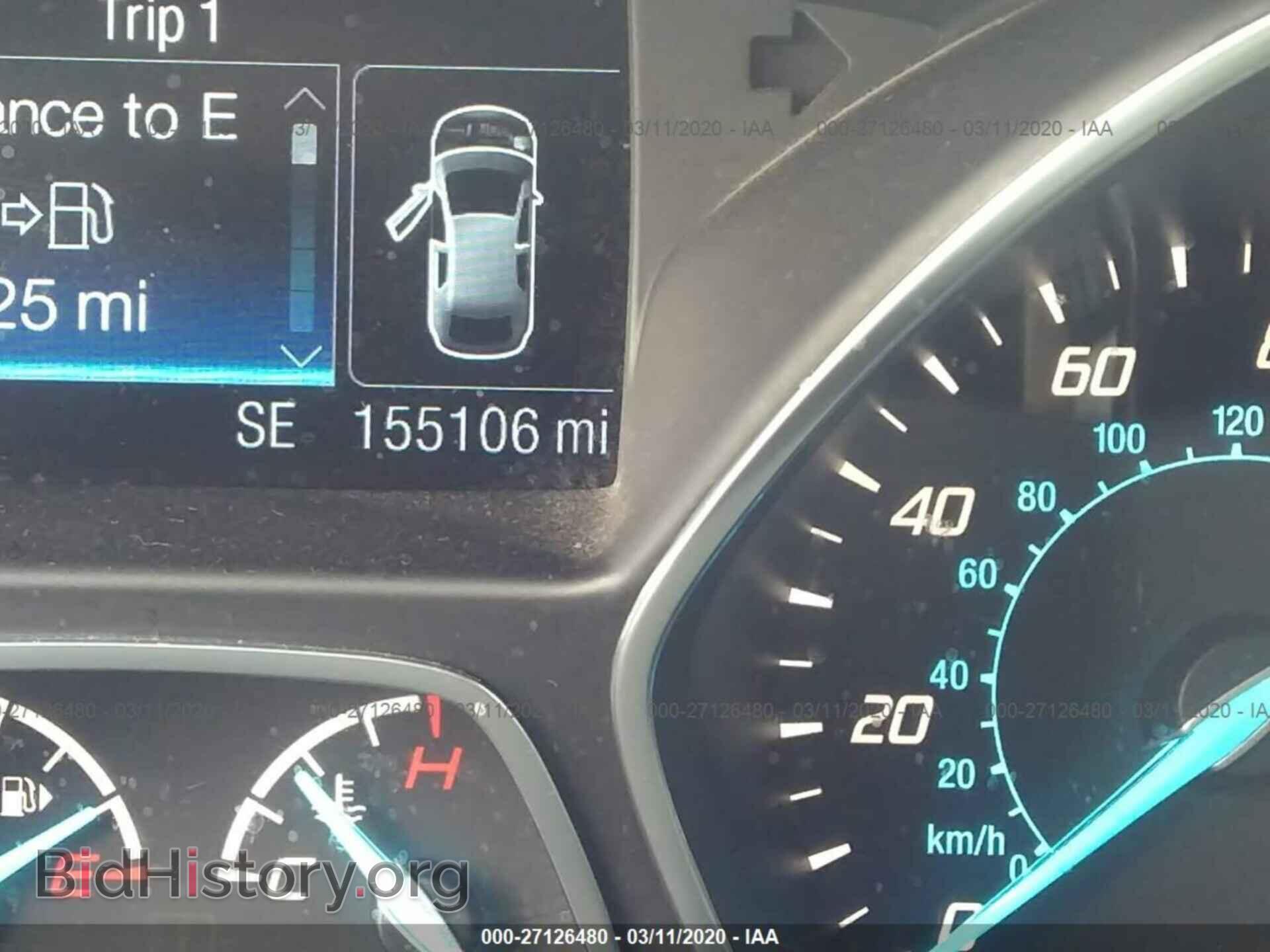 2014 FORD ESCAPE - VIN: 1FMCU9G93EUB48455 - Фото 7