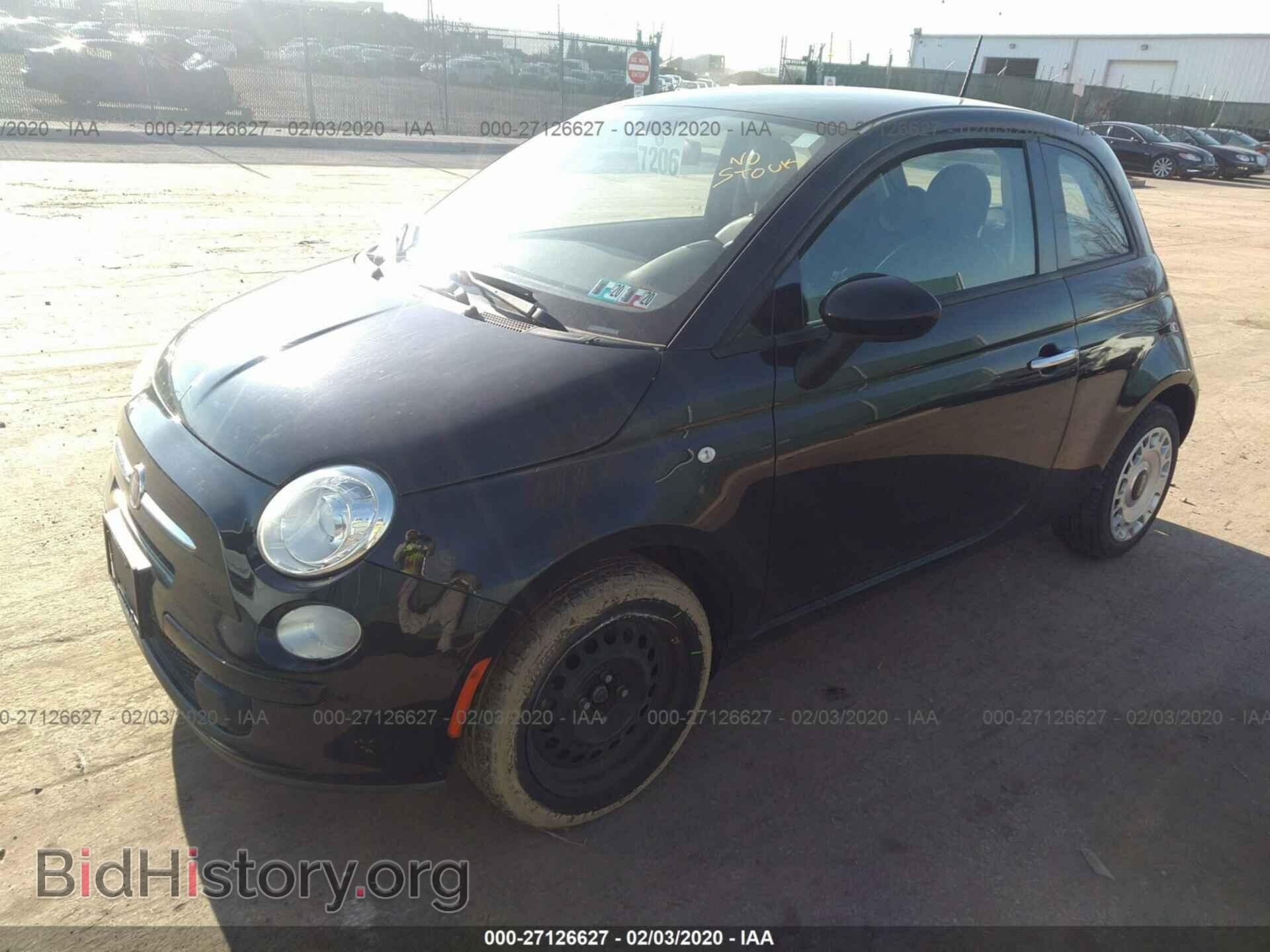 2015 FIAT 500 - VIN: 3C3CFFAR2FT504156 - Photo 2