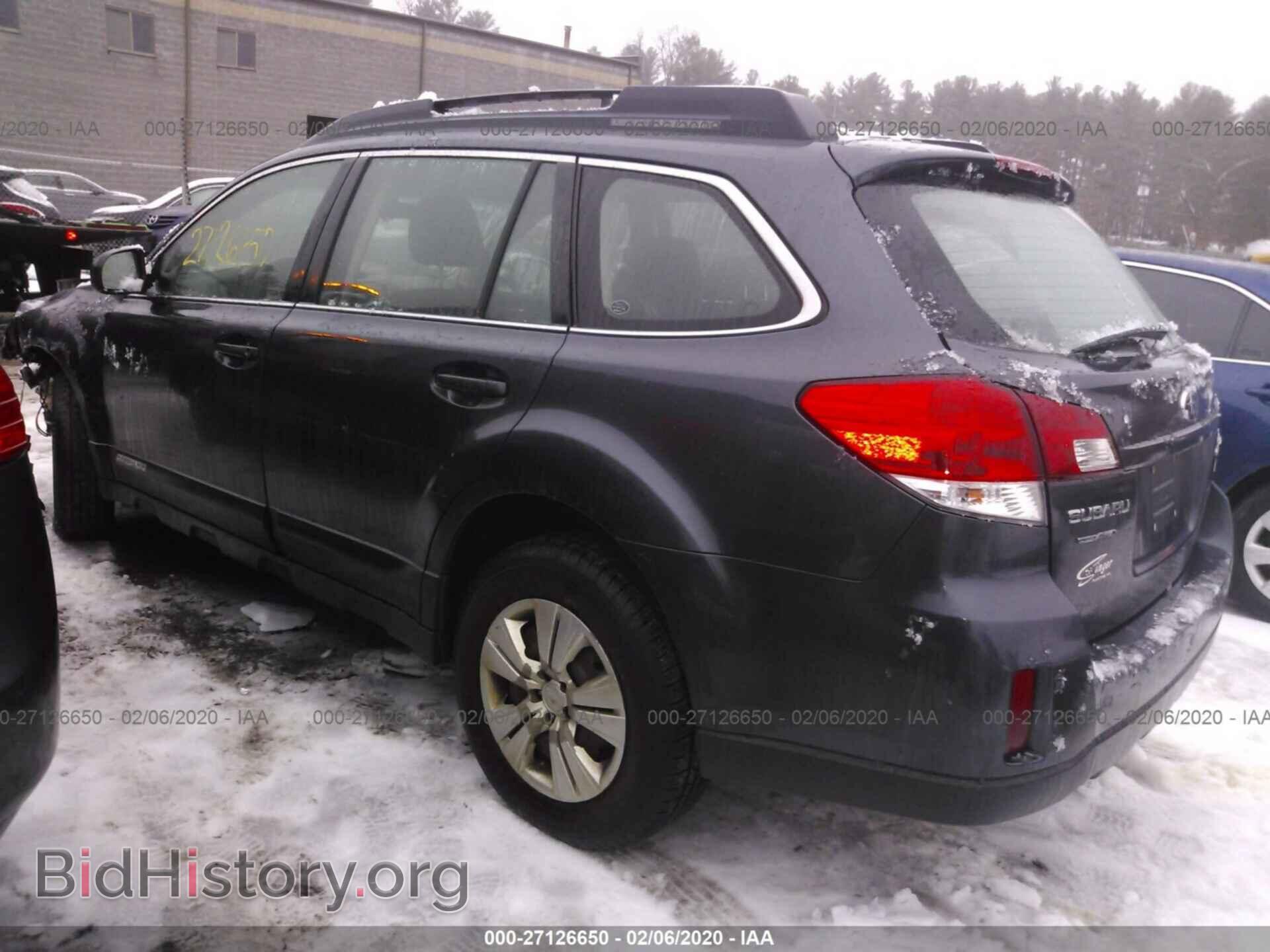 2011 SUBARU OUTBACK - VIN: 4S4BRBAC8B3334213 - Фото 3