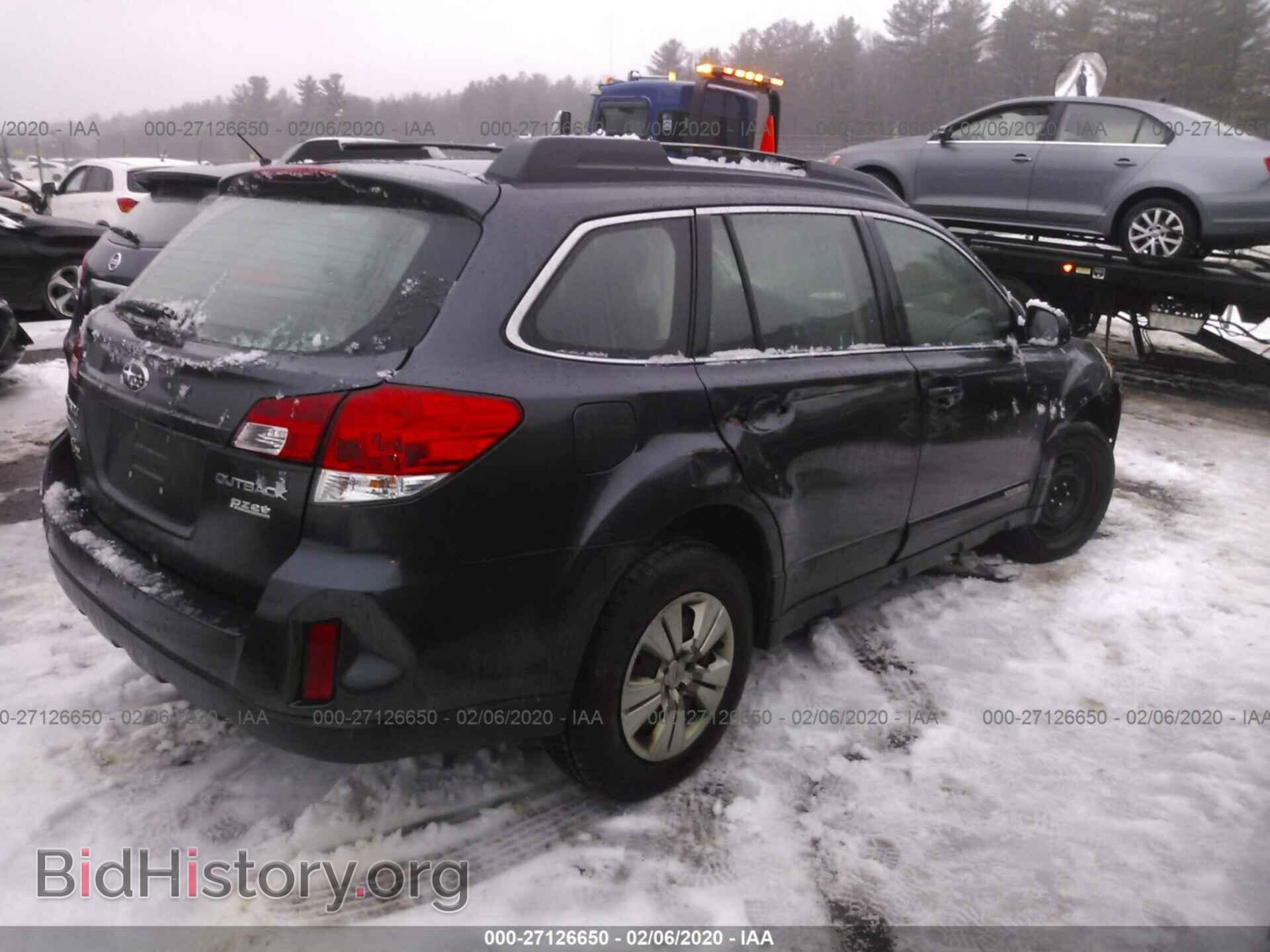 2011 SUBARU OUTBACK - VIN: 4S4BRBAC8B3334213 - Фото 4