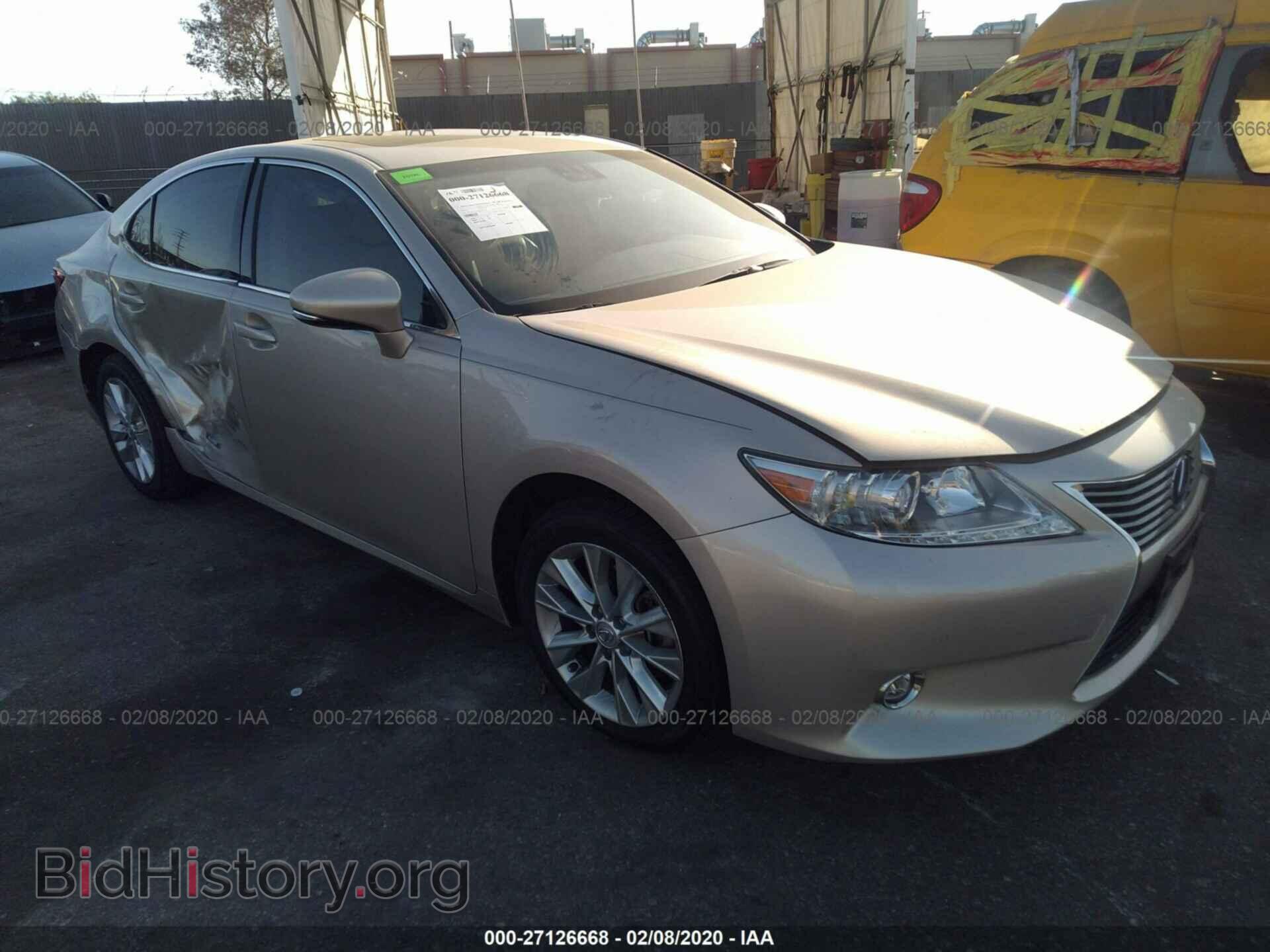 Photo JTHBW1GG5E2052153 - LEXUS ES 2014