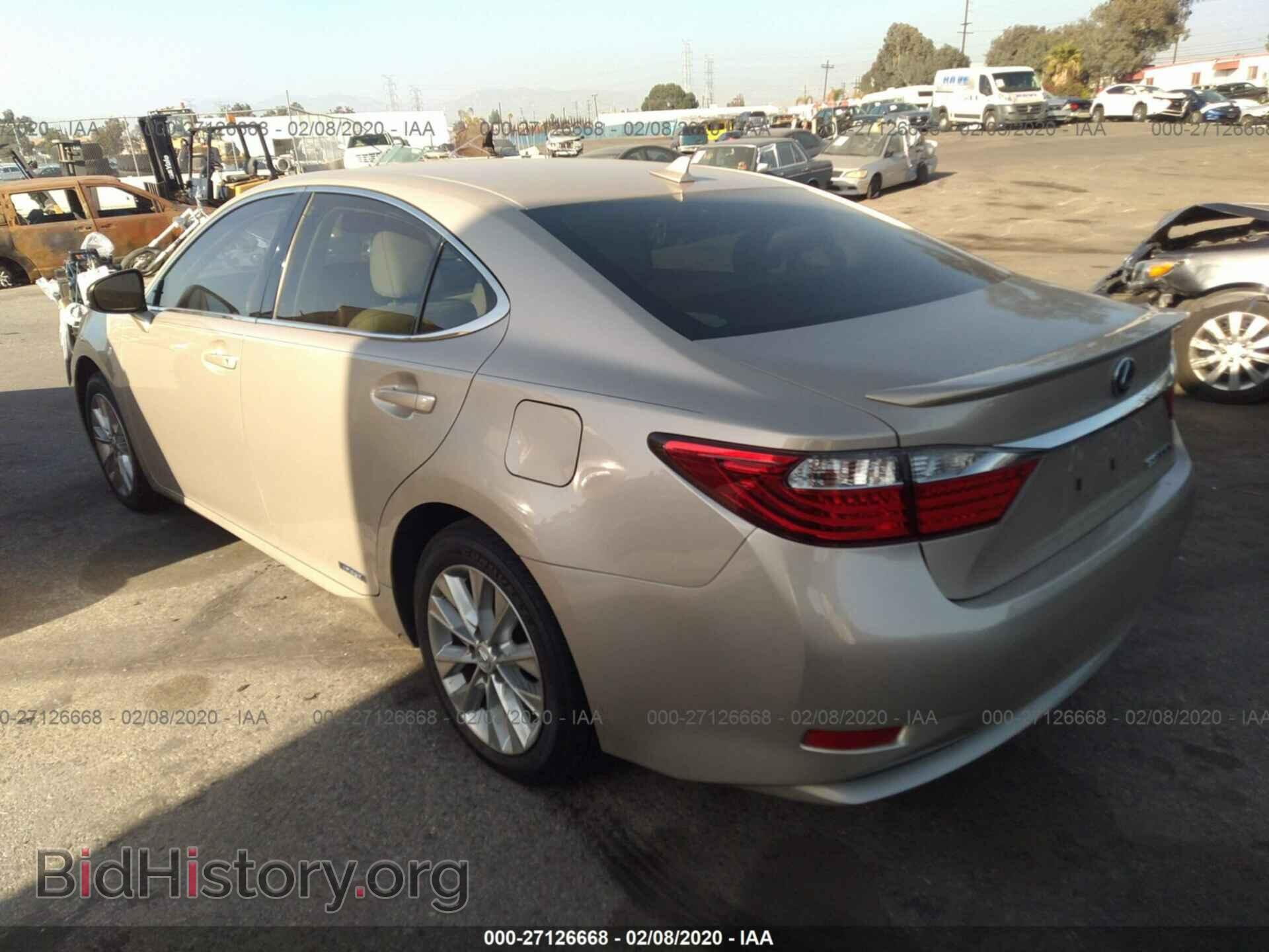 2014 LEXUS ES - VIN: JTHBW1GG5E2052153 - Фото 3