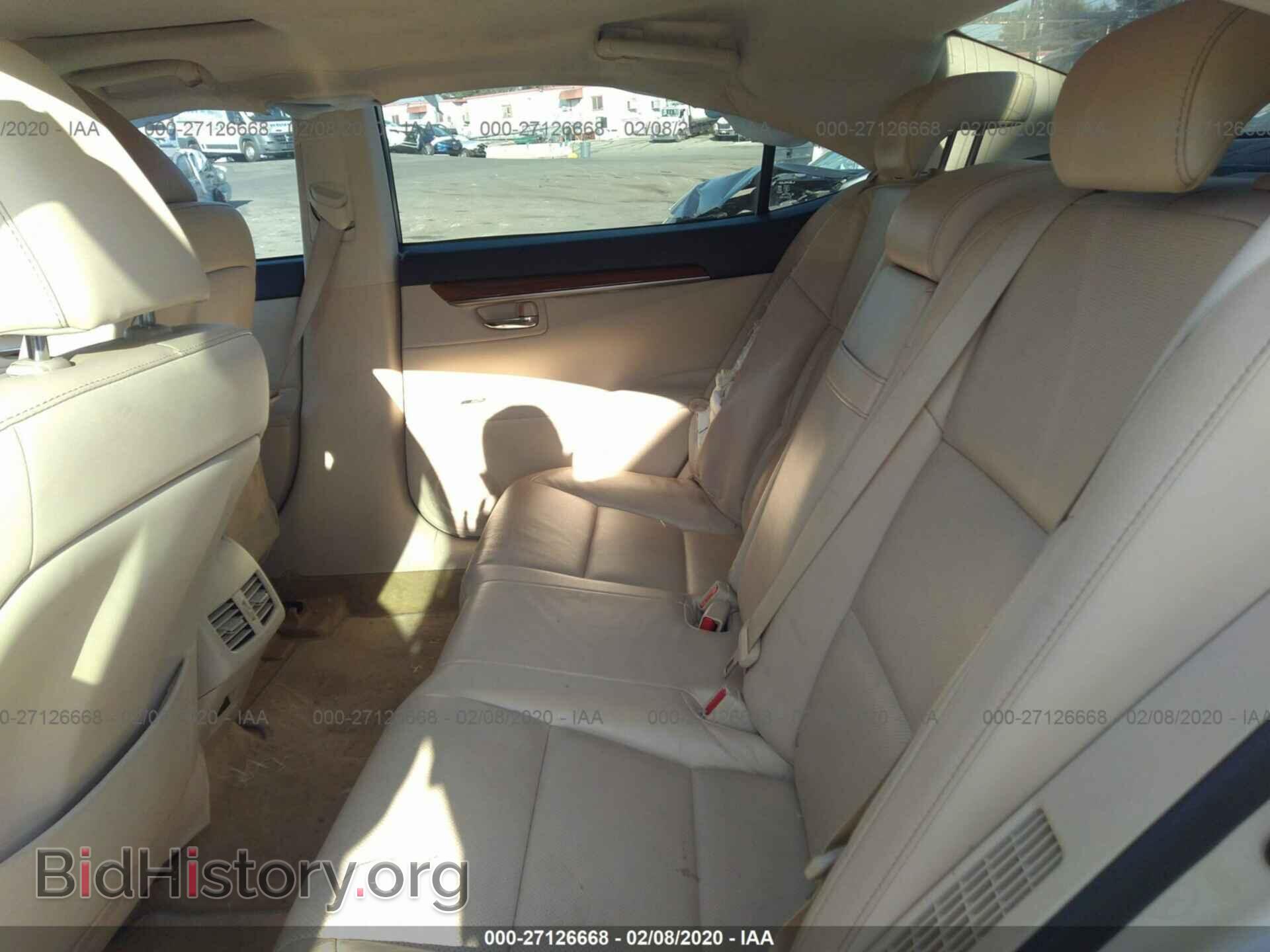 2014 LEXUS ES - VIN: JTHBW1GG5E2052153 - Фото 8