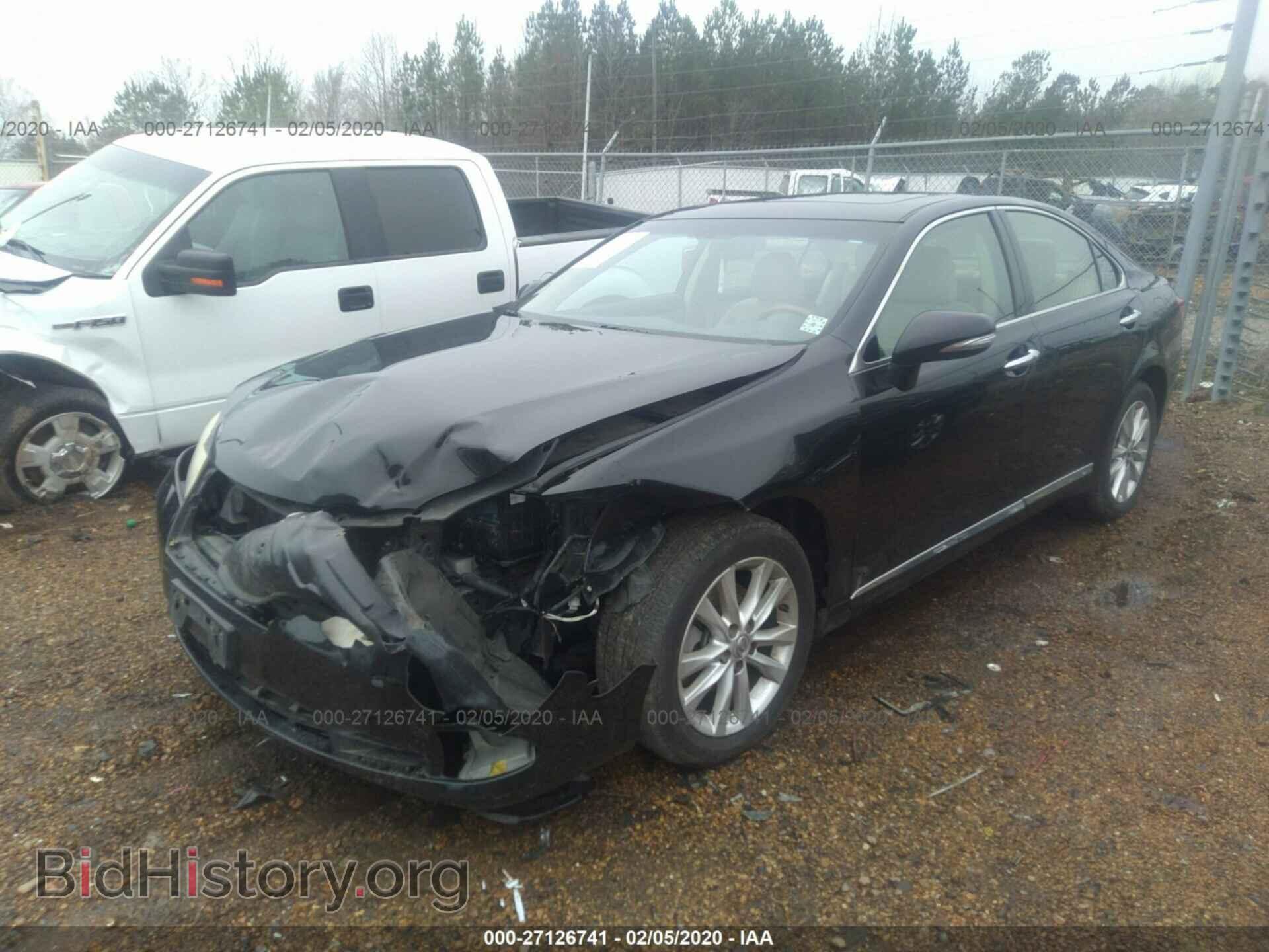 2012 LEXUS ES - VIN: JTHBK1EG4C2488195 - Фото 2