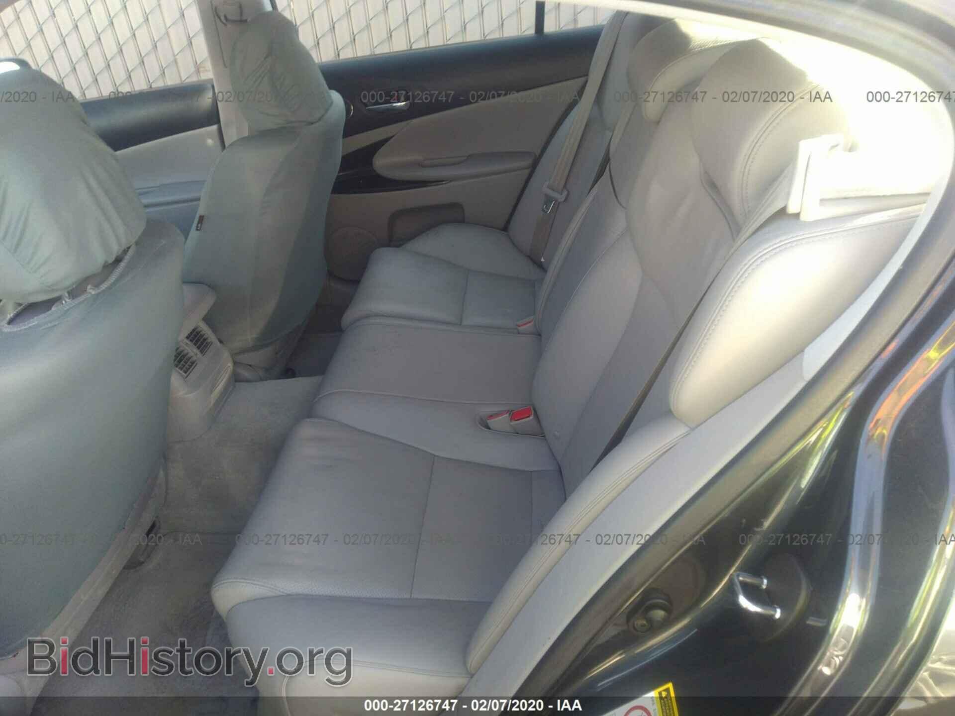 2007 LEXUS GS - VIN: JTHBE96S570010183 - Фото 8