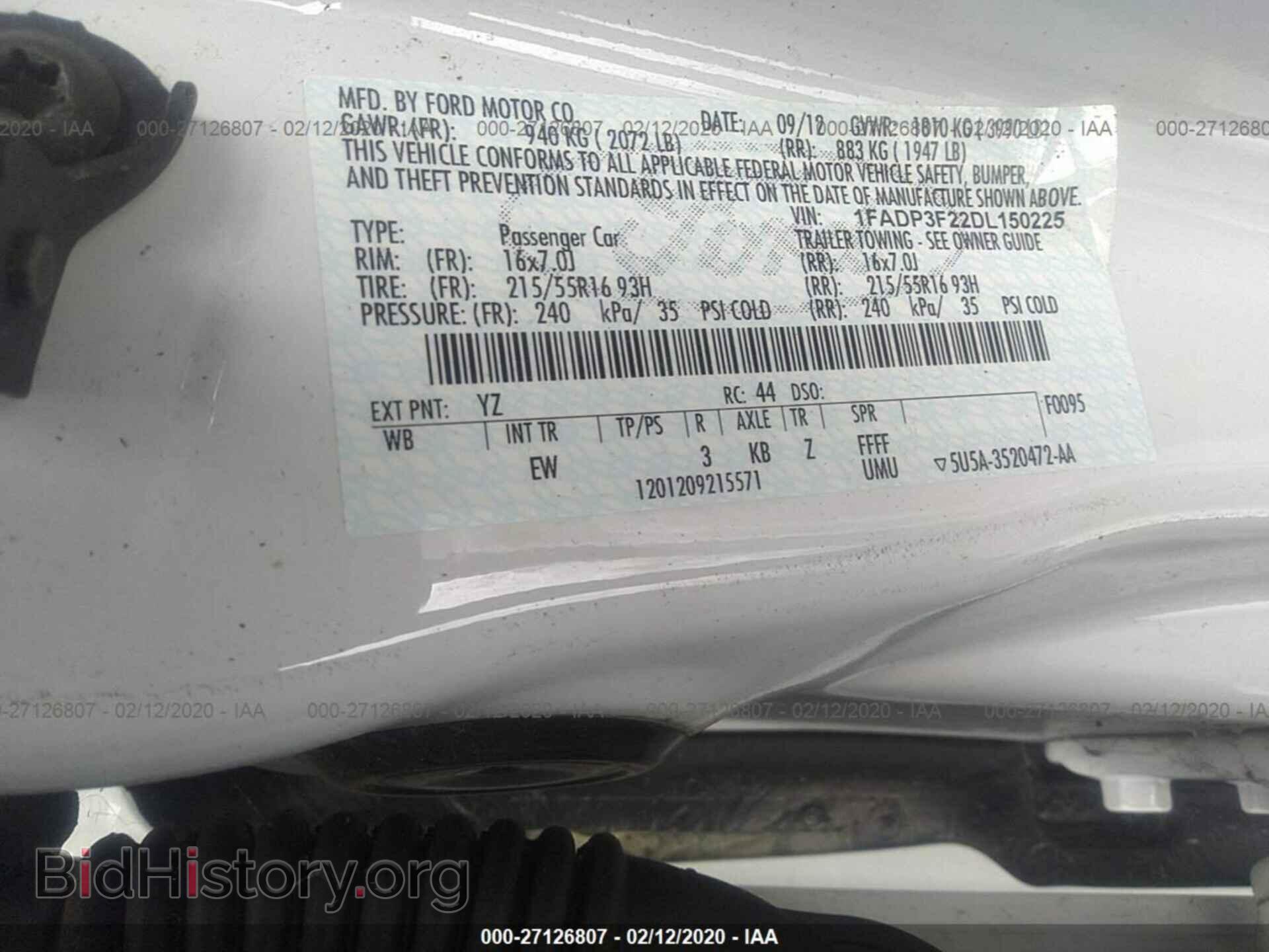 2013 FORD FOCUS - VIN: 1FADP3F22DL150225 - Photo 9