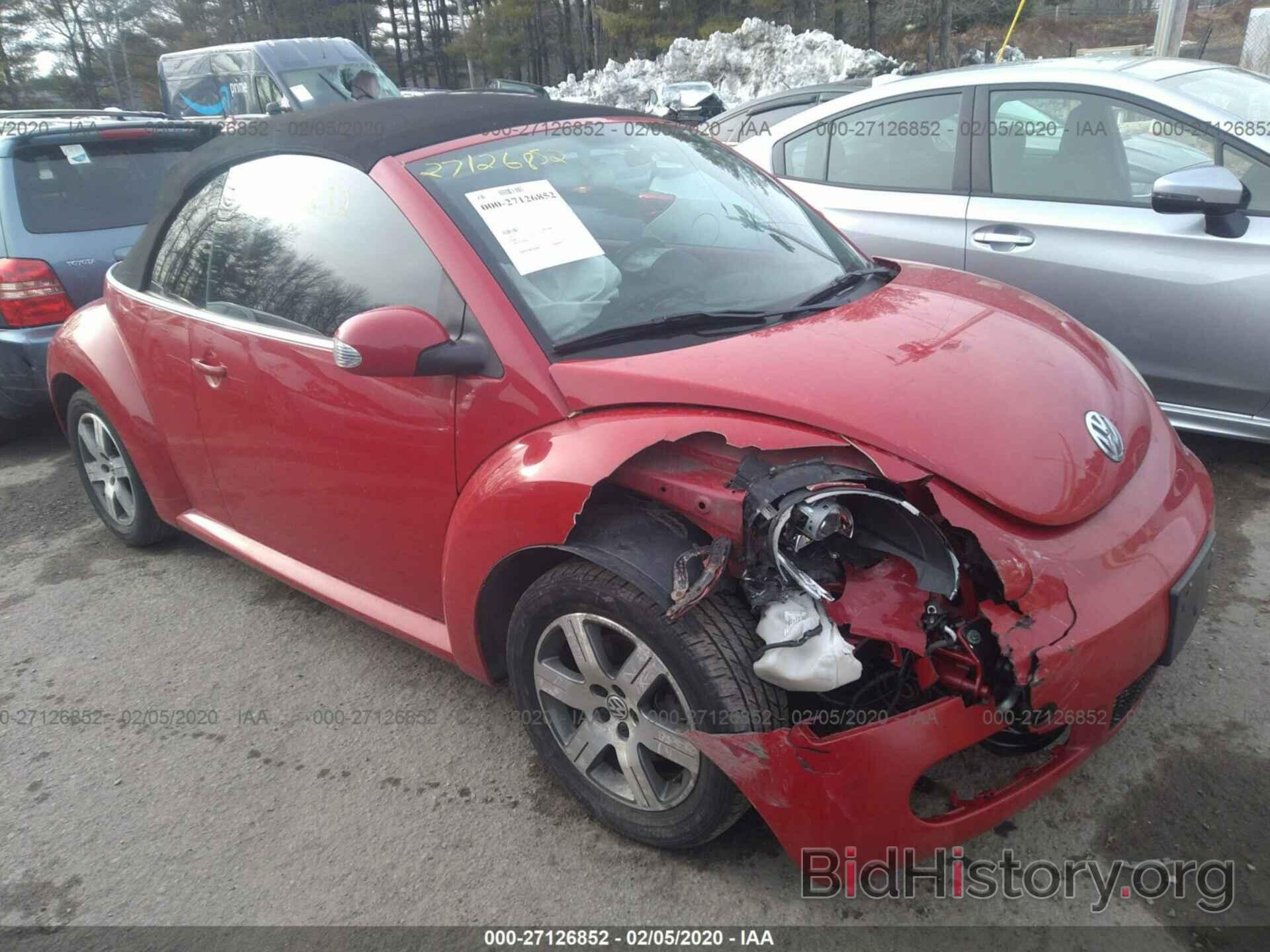 Photo 3VWRF31Y56M311888 - VOLKSWAGEN NEW BEETLE CONVERTIBLE 2006