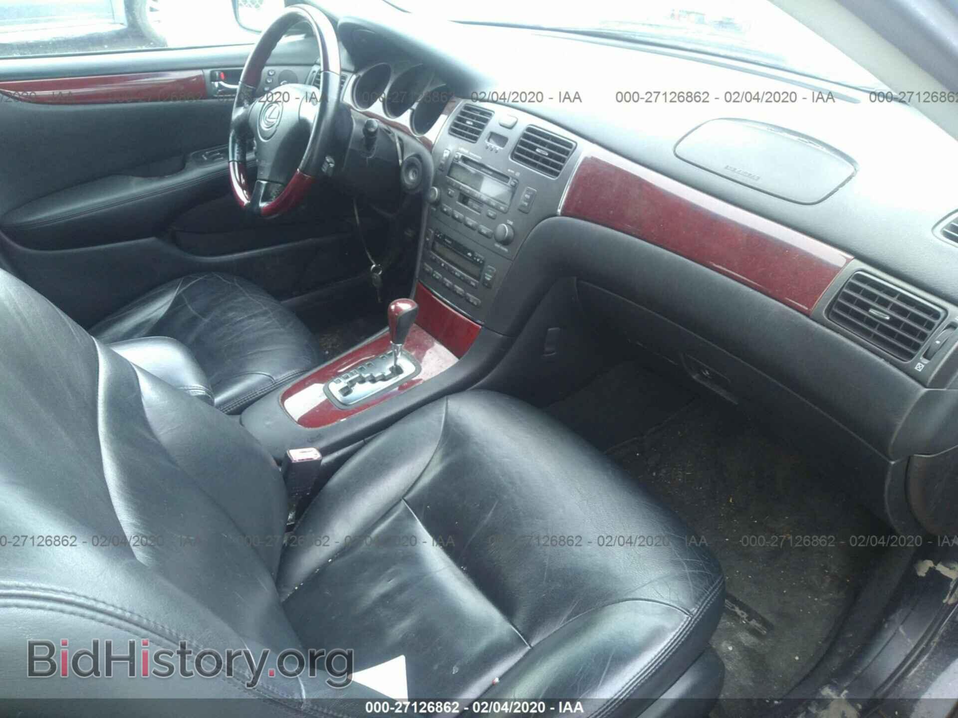2003 LEXUS ES - VIN: JTHBF30G936011696 - Фото 5