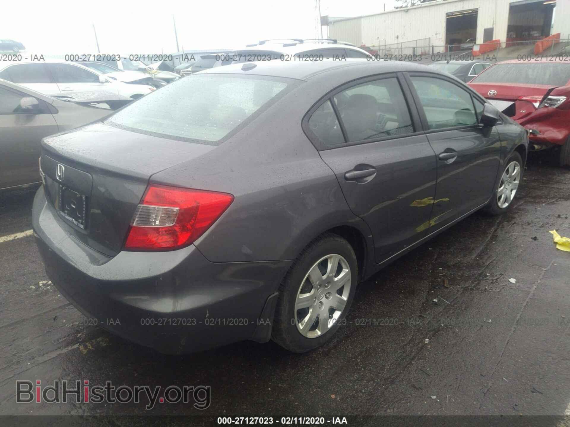 2012 HONDA CIVIC - VIN: 19XFB2F83CE014130 - Photo 4