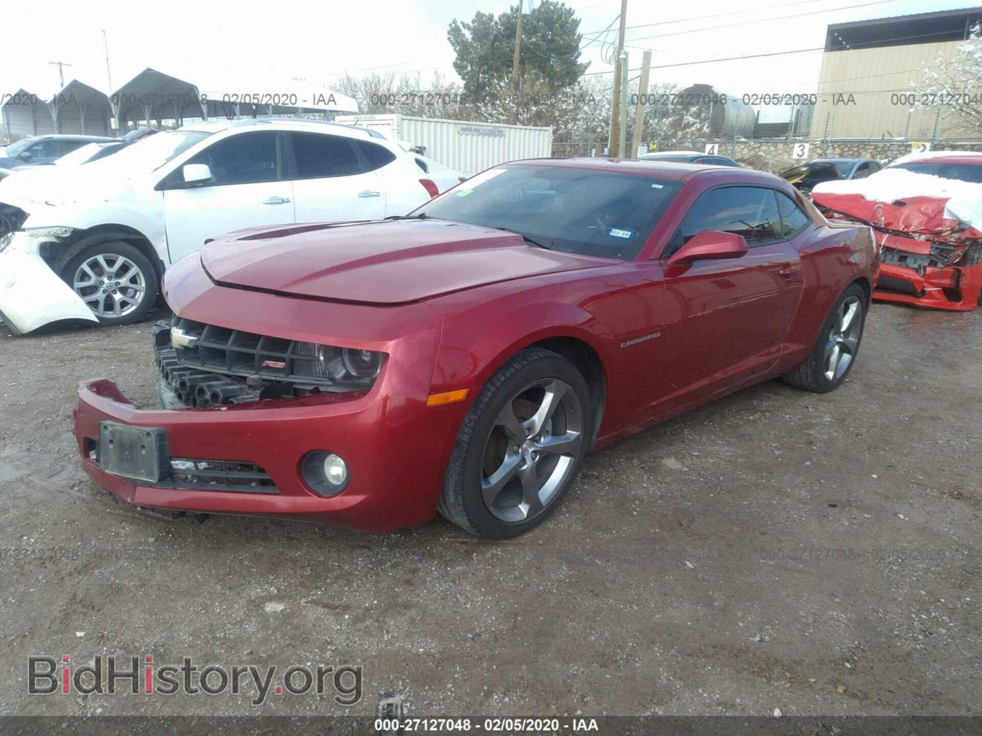 2013 CHEVROLET CAMARO - VIN: 2G1FB1E33D9172640 - Фото 2