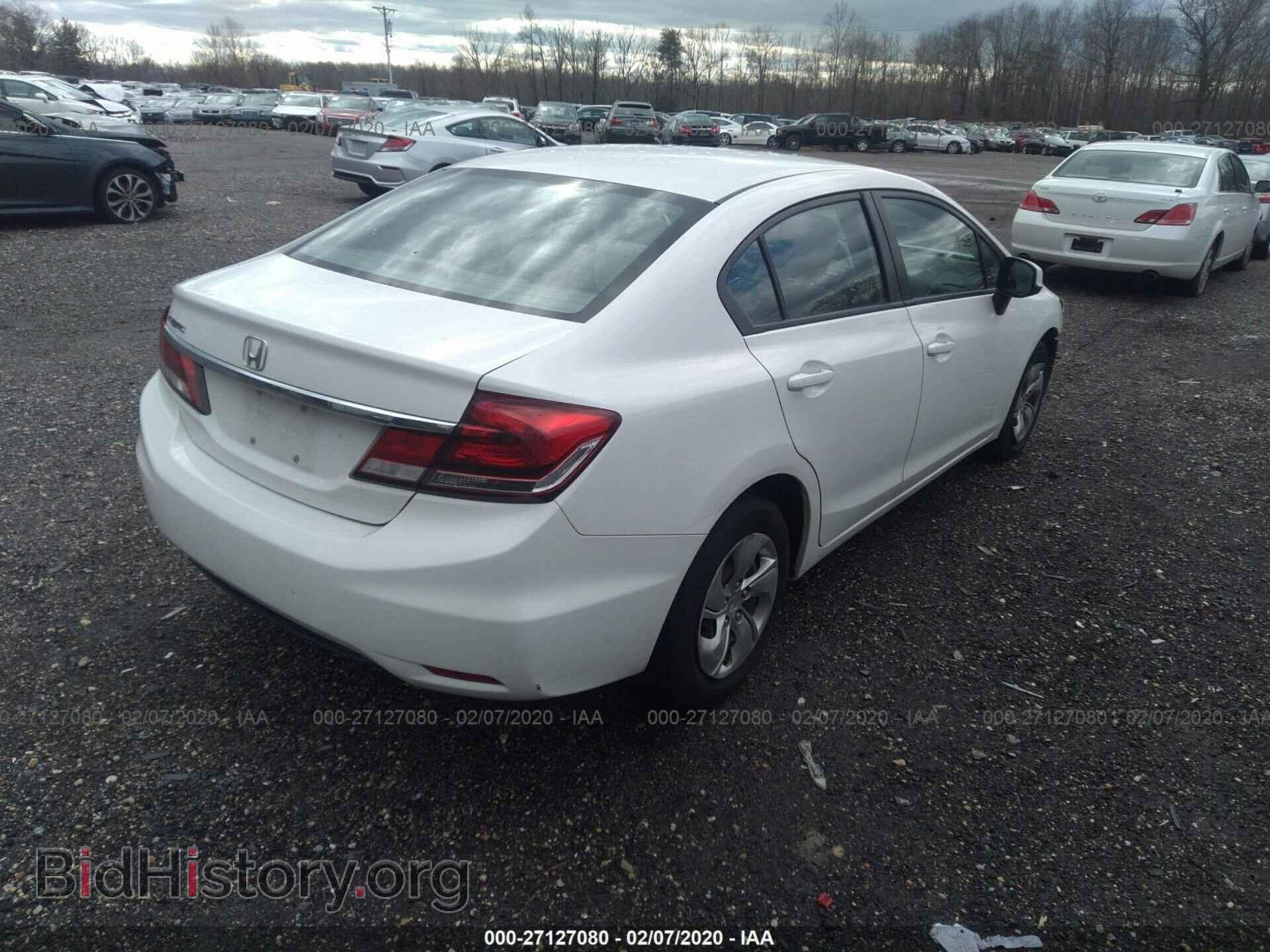 2013 HONDA CIVIC SDN - VIN: 2HGFB2F50DH570036 - Фото 4
