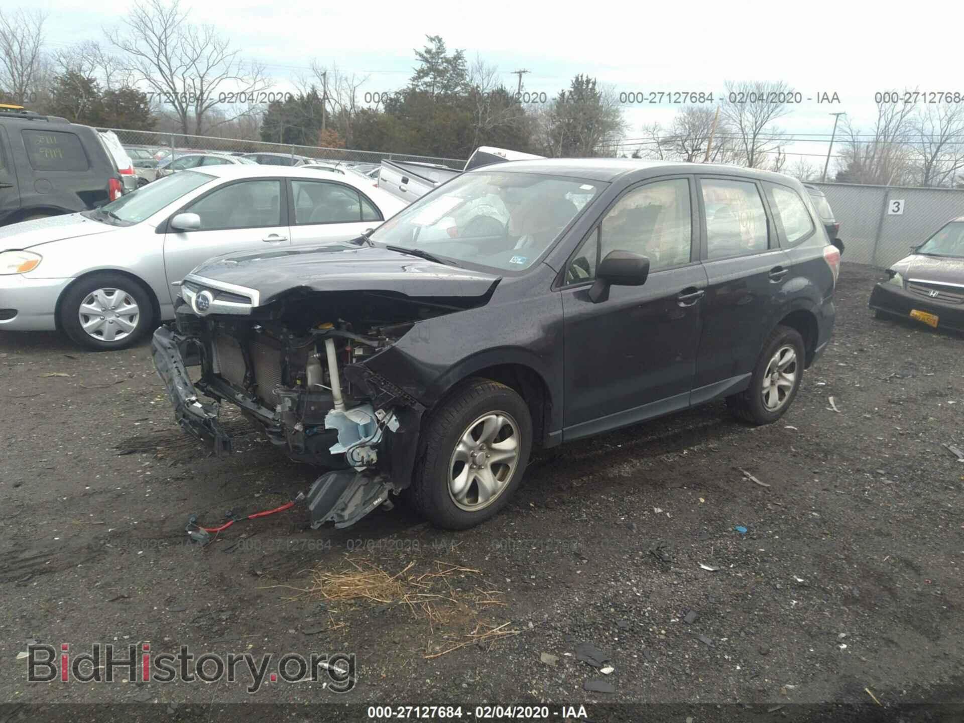 2014 SUBARU FORESTER - VIN: JF2SJAAC9EH507798 - Фото 2